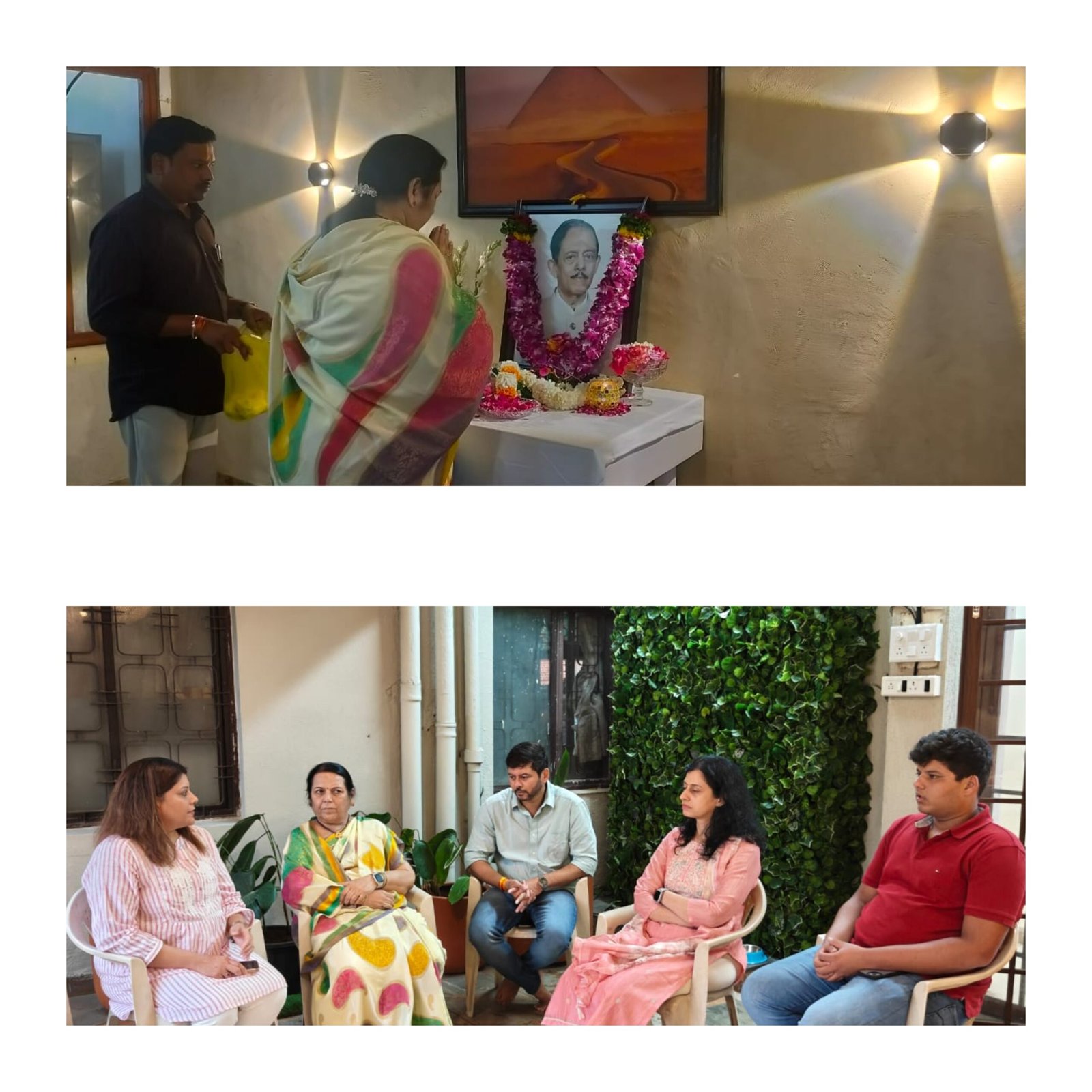 दीपक टिळक यांच्या जाण्याने टिळक घराण्याच्या तेजस्वी परंपरेचे विचारवंत प्रतिनिधित्व हरपले – उपसभापती डॉ. नीलम गोऱ्हे”*  *डॉ. नीलम गोऱ्हे यांनी टिळक कुटुंबीयांची घेतली सांत्वनपर भेट*