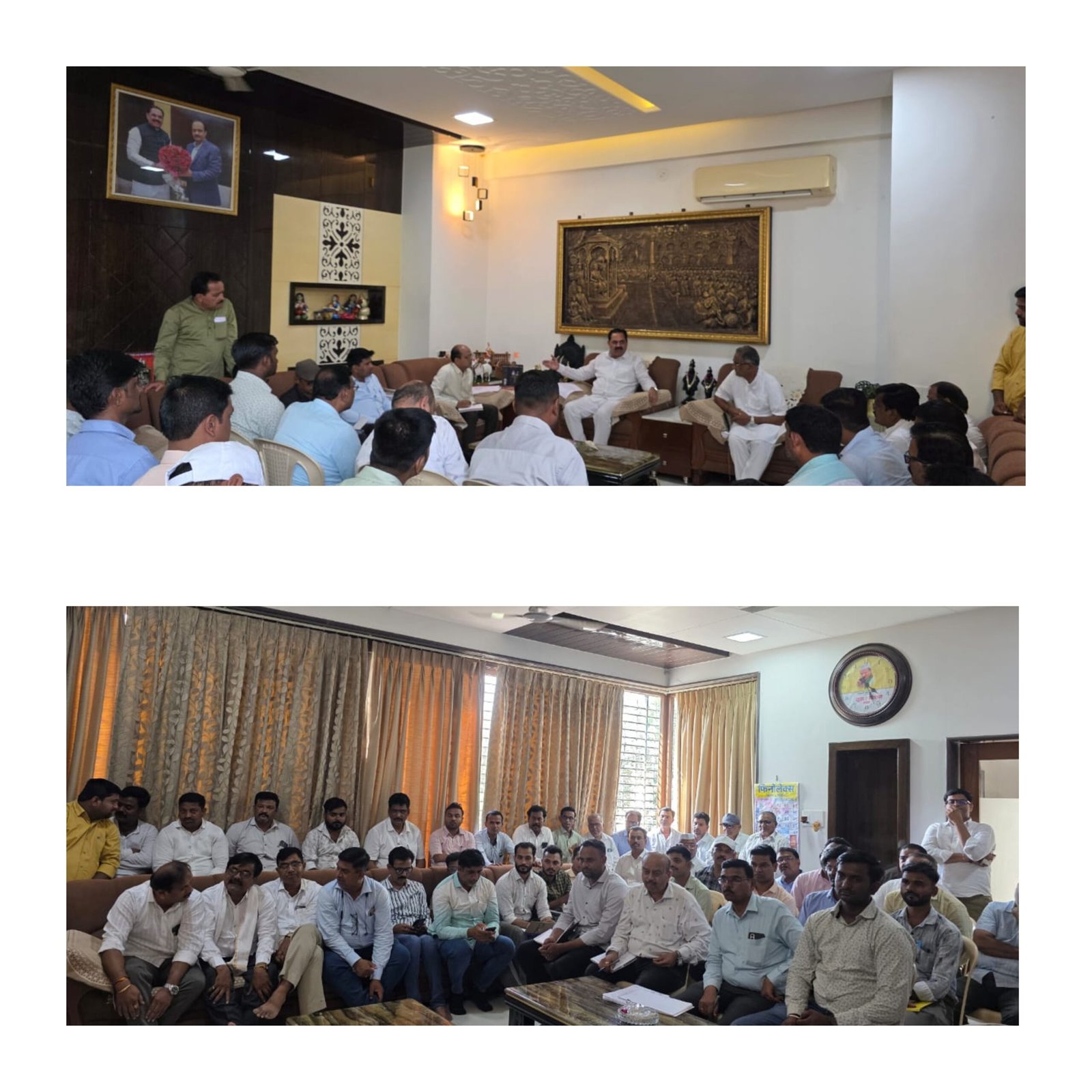 अमळनेरातील वाढीव मालमत्तांची फेर मोजणी करून नागरिकांचे पूर्ण समाधान करा  10 टक्के लोकवर्गणी रद्द करण्यासाठी शासनाकडे पाठपुरावा करणार-आढावा बैठकीत आ.अनिल पाटील यांच्या पालिकेला सूचना