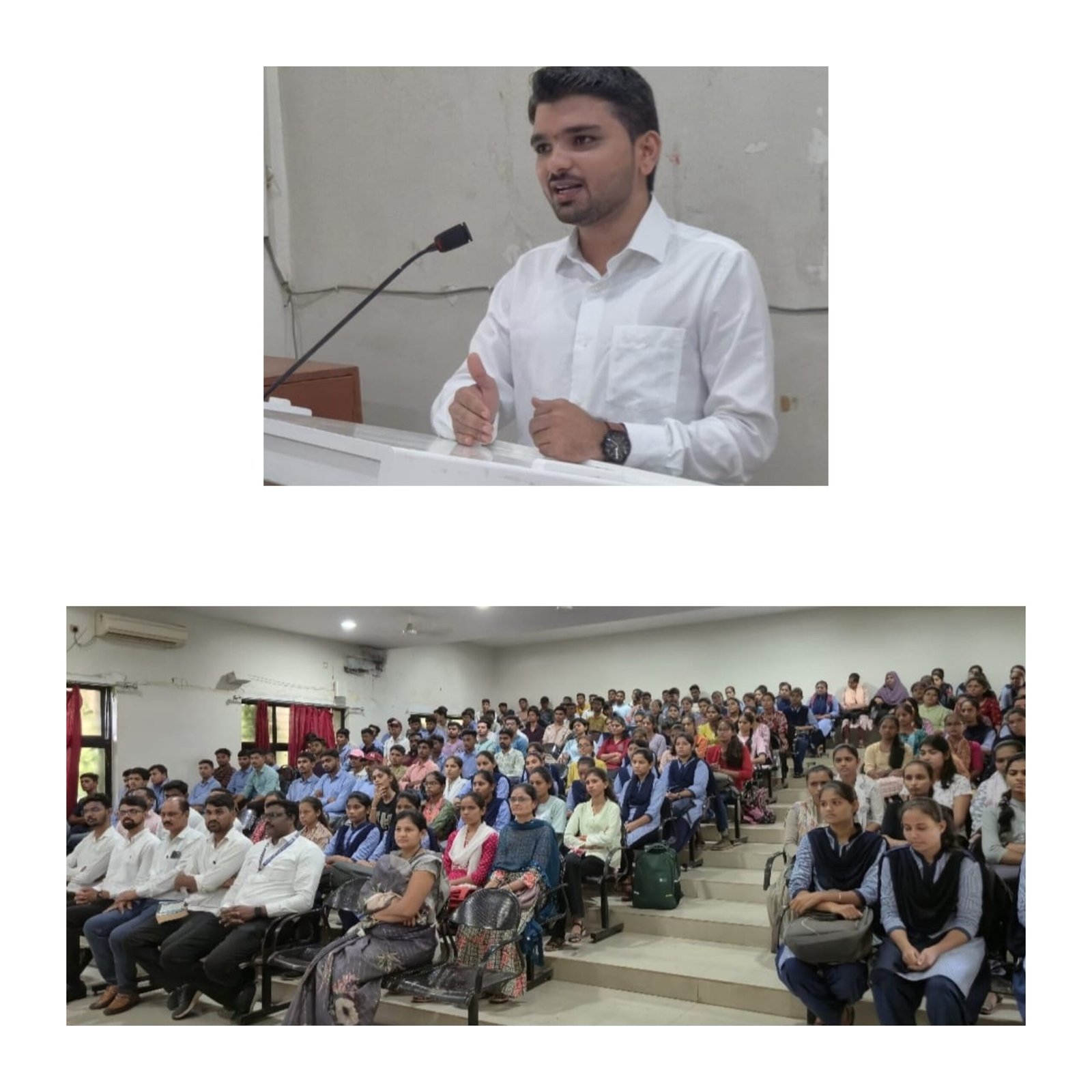 UPSC मार्गदर्शनासाठी IRMS अधिकारी योगेश पाटील यांची प्रेरणादायी भेट! , ‘वारी UPSC ची’ उपक्रमांतर्गत प्रताप कॉलेज, अमळनेर येथे यशाचा मंत्र सांगितला; ग्रामीण विद्यार्थ्यांना दिली दिशा.