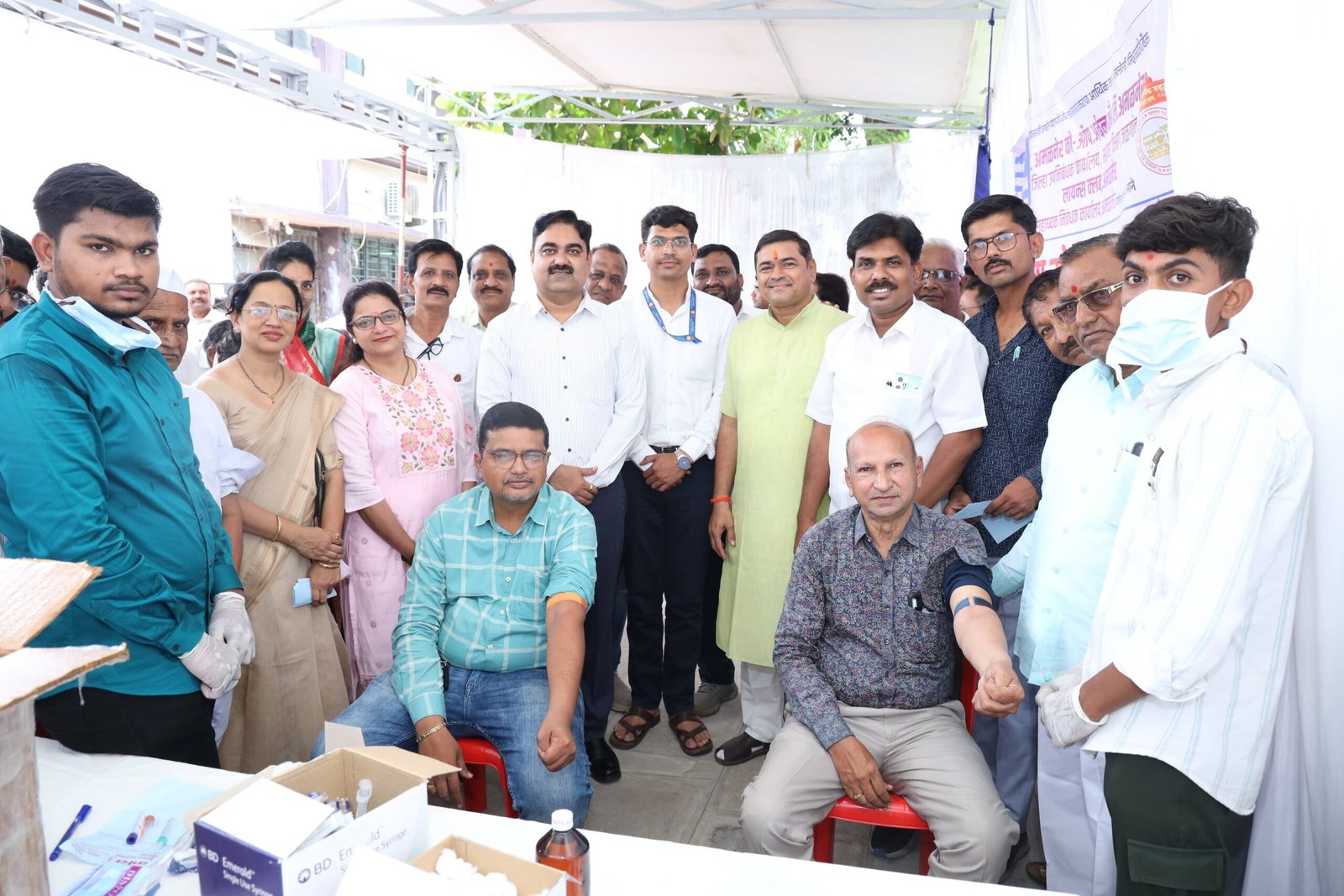 समाजासाठी सशक्त पाऊल – अमळनेर अर्बन बँकेच्या आरोग्य तपासणी शिबिराला उत्स्फूर्त प्रतिसाद!  ५० पेक्षा अधिक चाचण्या… शेकडो नागरिकांचा सहभाग – अमळनेर अर्बन बँकेचे आरोग्य शिबिर ठरले यशस्वी!