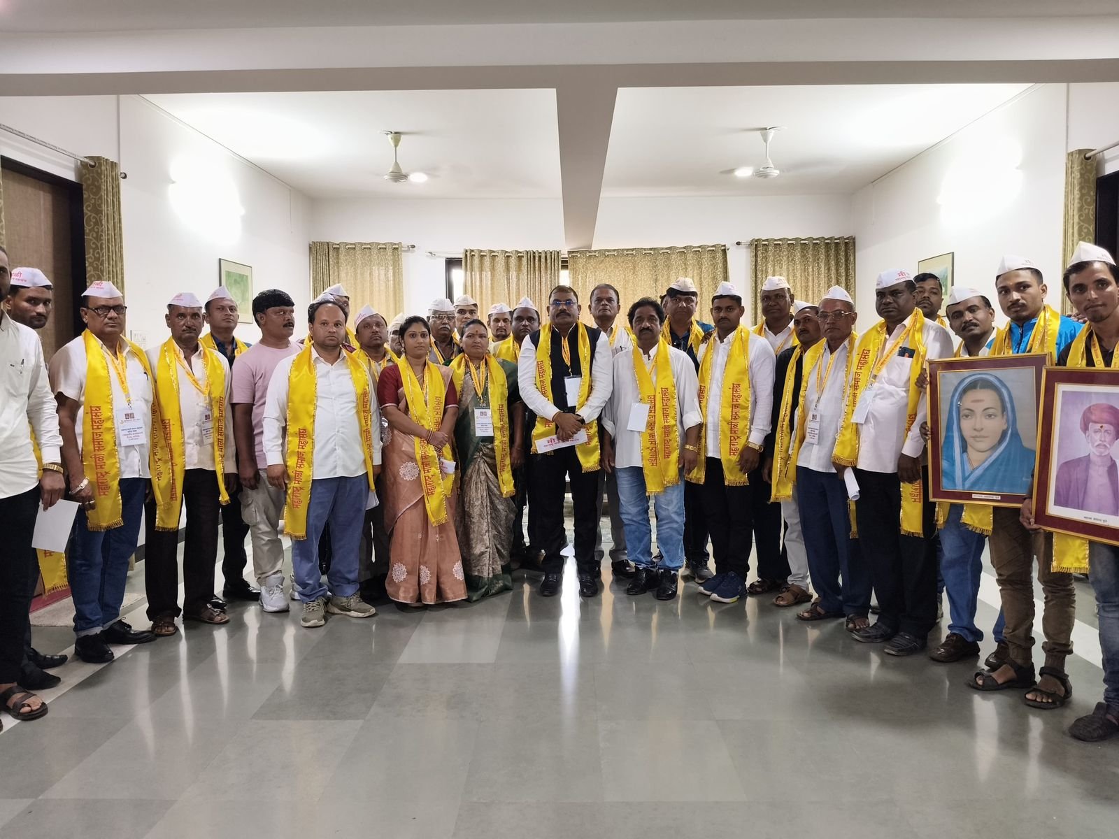 महाराष्ट्र माळी समाज महासंघाची राज्यस्तरीय कार्यकारणी बैठक 13 जुलै 2025 नाशिक शासकीय विश्रामगृह येथे उत्साहात संपन्न.