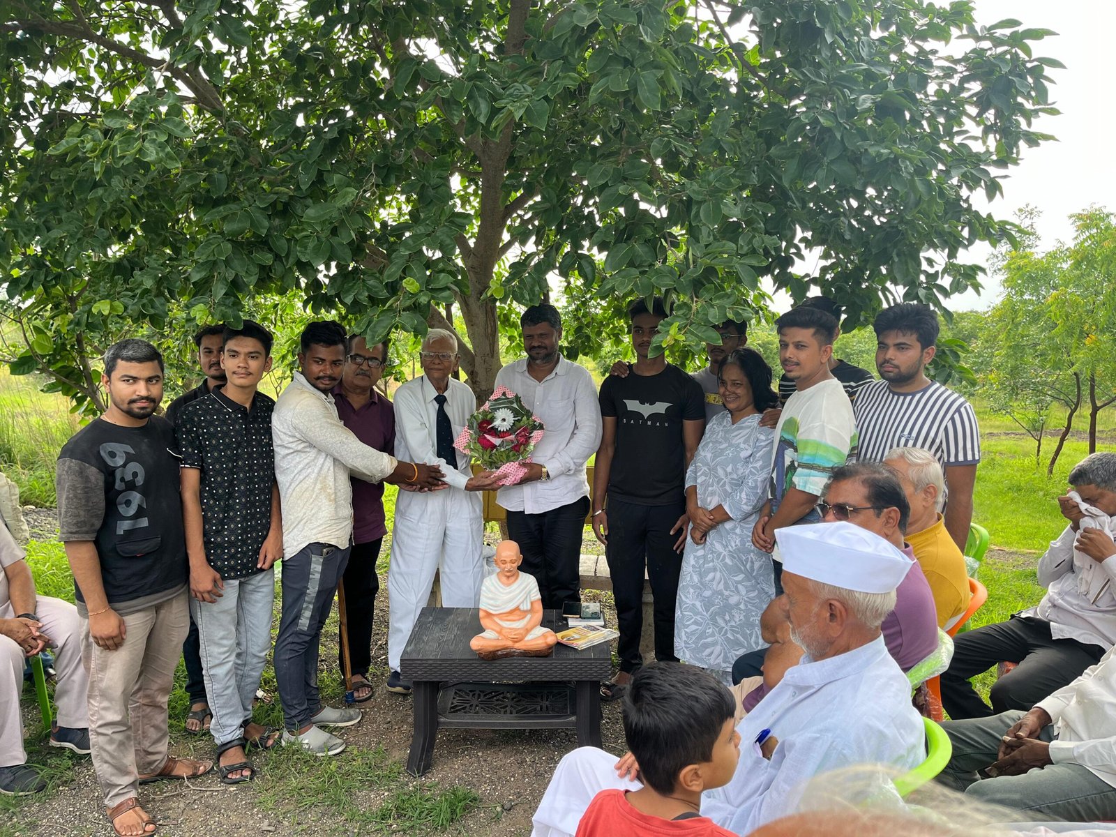 राष्ट्र सेवा दलाचे अध्यक्ष अजित शिंदे यांची कर्मभूमी स्मारकाला भेट; तरुणाईला दिली पुढाकार घेण्याची प्रेरणा”