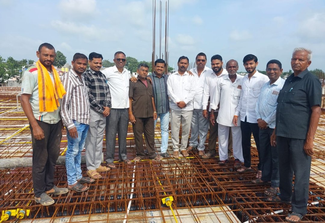 लहान माळीवाडा येथील माळी समाज मंगल कार्यालयाचे बांधकाम अंतीम टप्प्यात !….