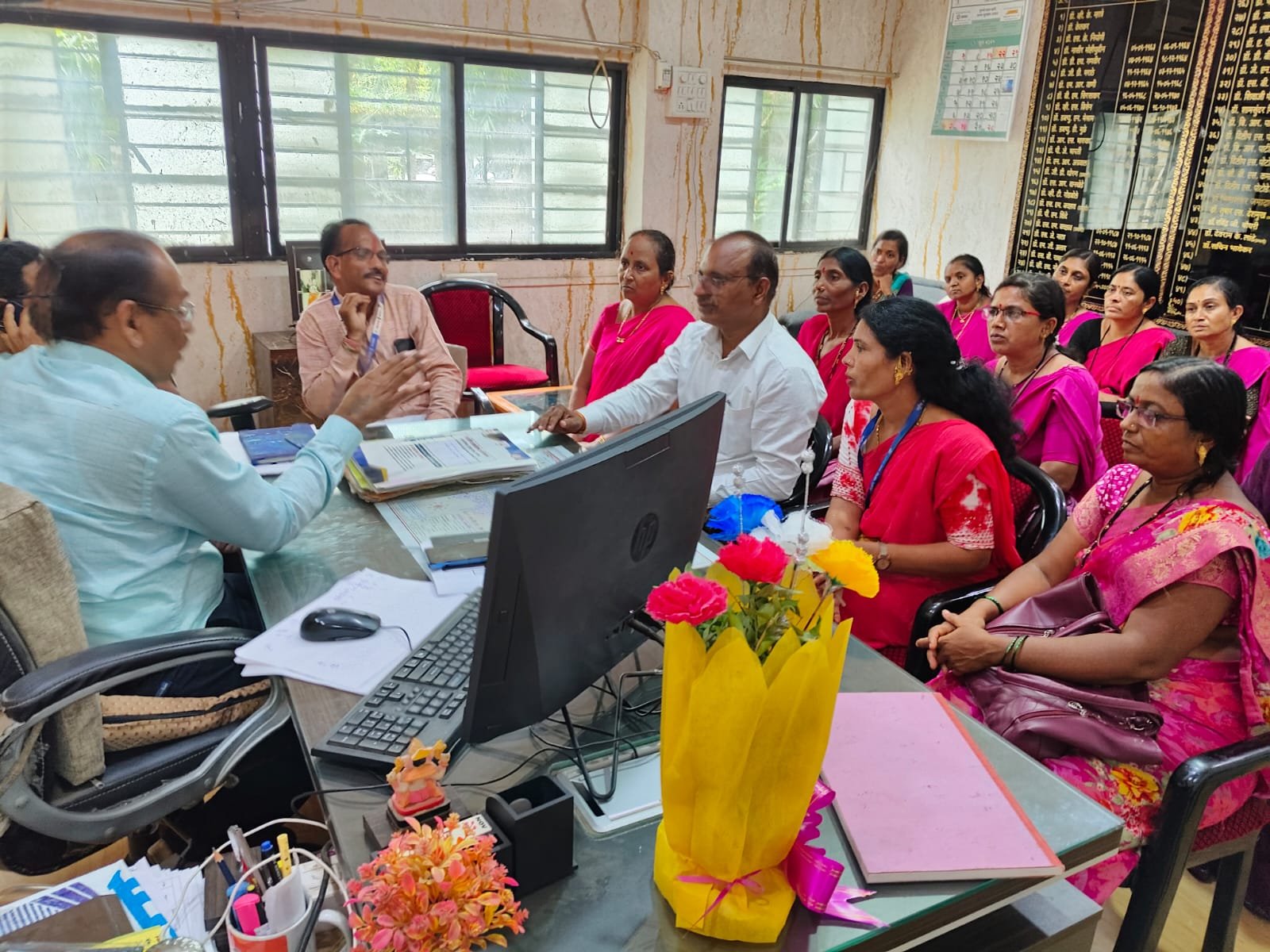 25 जुलै 2025 रोजीचे जिल्हा परिषदेसमोरील आशा आणि गटप्रवर्तकांचे धरणे आंदोलन यशस्वी….