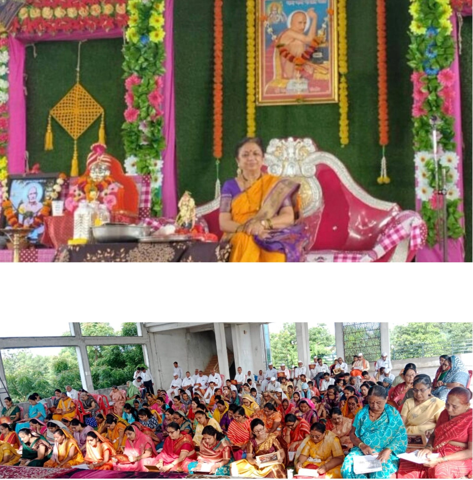 मुखोद्गत पारायणातून संतत्वाचा अनुभव: सौ. विद्याताई पडवळ यांचे हृदयस्पर्शी सादरीकरण   “पंचक्रोशीतील गावगावांतून आले भक्त, अमळगावमध्ये भरला आध्यात्मिक महोत्सव”