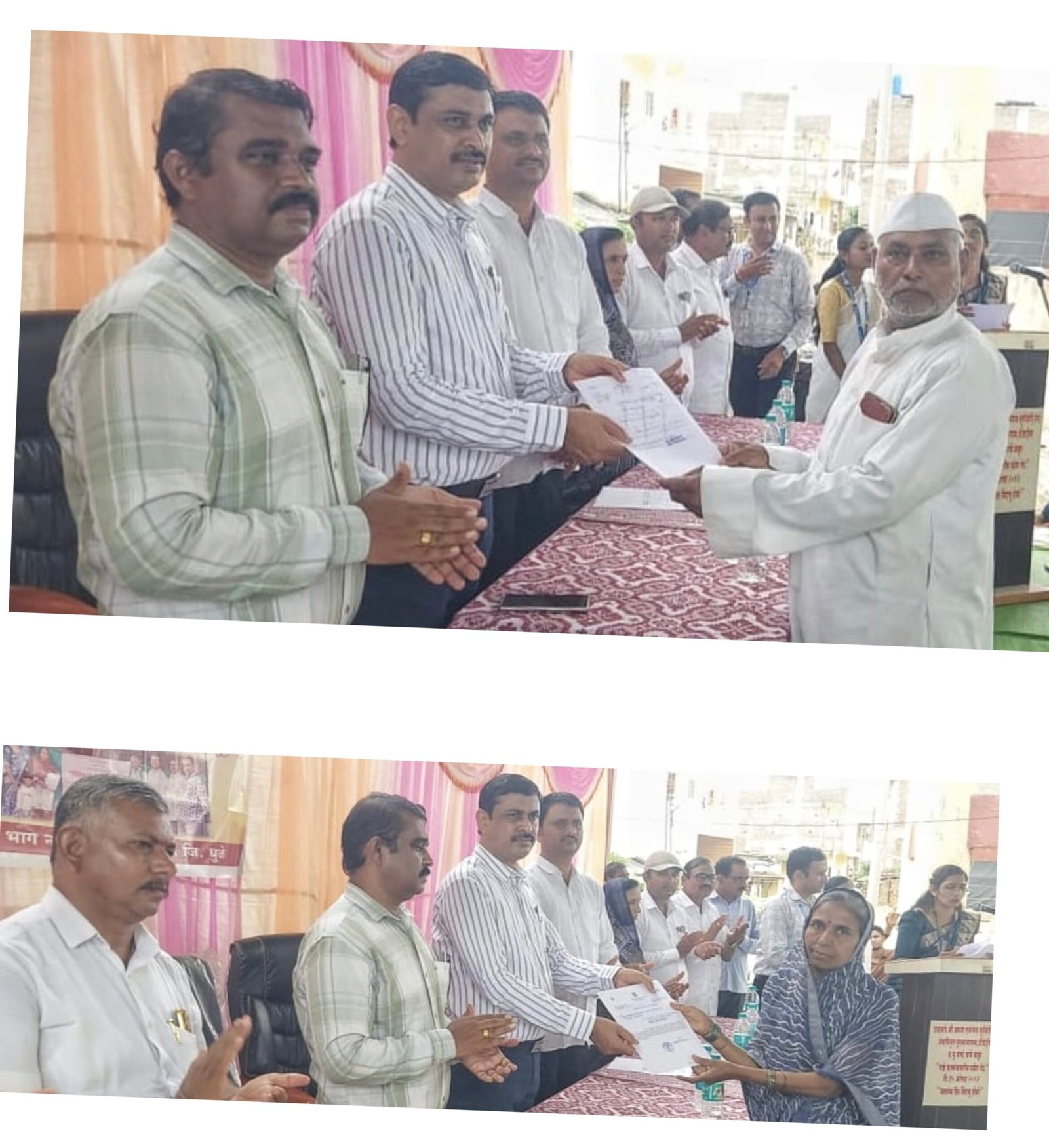 पाष्टे येथे महाराजस्व समाधान शिबिरात मोठ्या संख्येने लाभार्थ्यांना प्रमाणपत्रांचे वाटप!