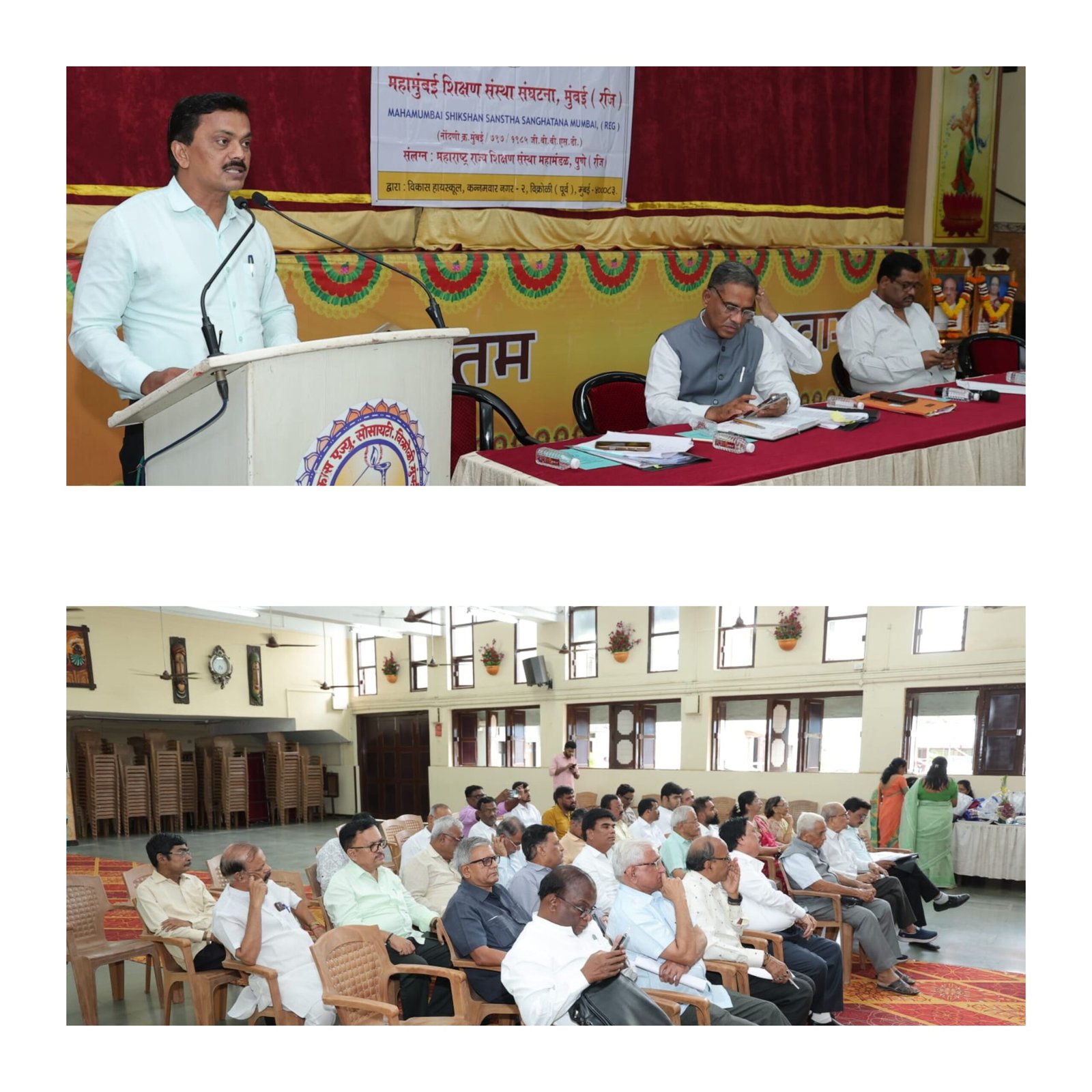 नवीन राष्ट्रीय शैक्षणिक धोरण भारताचे भविष्य- अनिल बोरनारे*  *मुंबईतील शिक्षण संस्थाचालकांसोबत अनिल बोरनारे यांनी साधला संवाद*