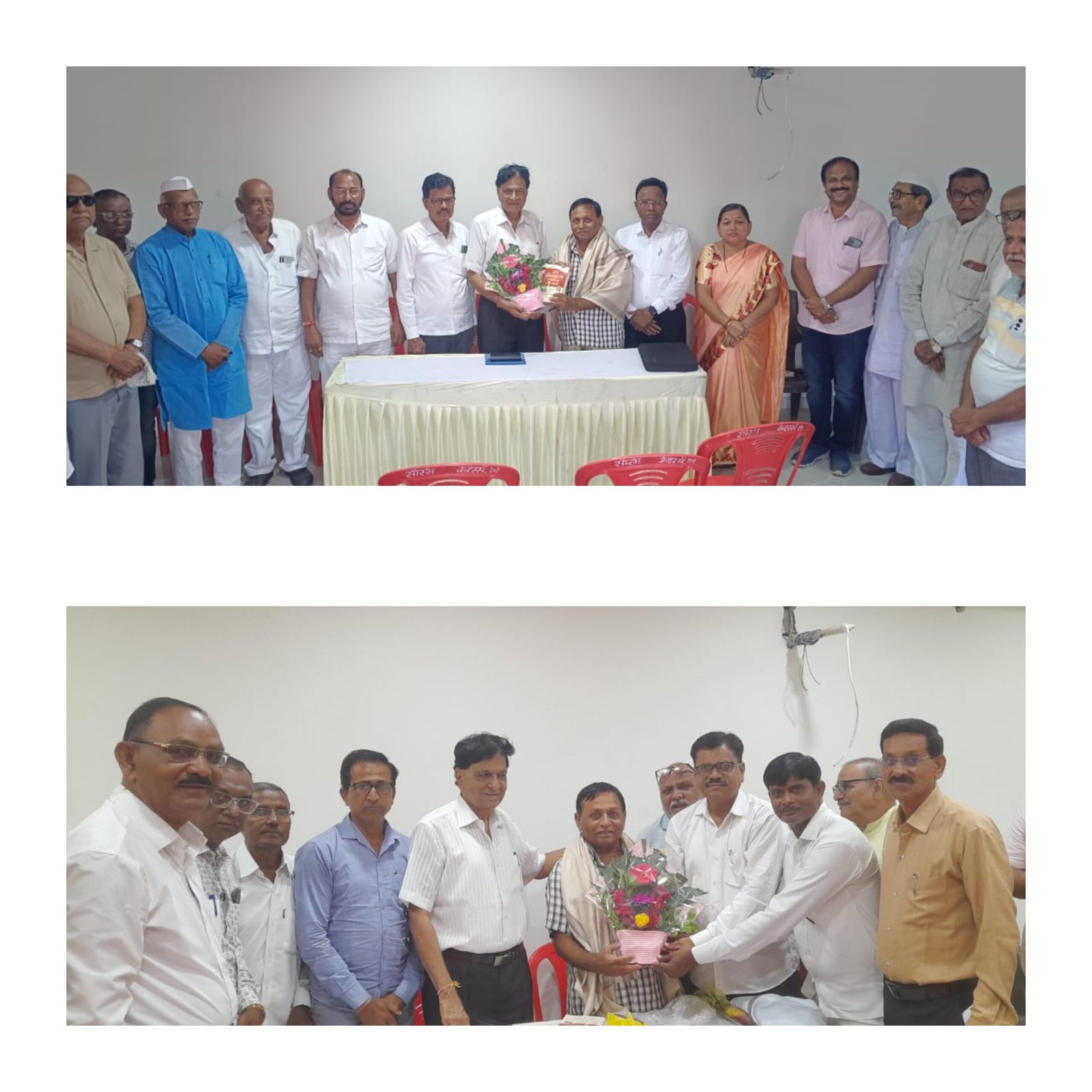 पत्रकारितेतील अर्धशतक पूर्ण करणाऱ्या पांडुरंग पाटीलांचा महाविकास आघाडीकडून सन्मान