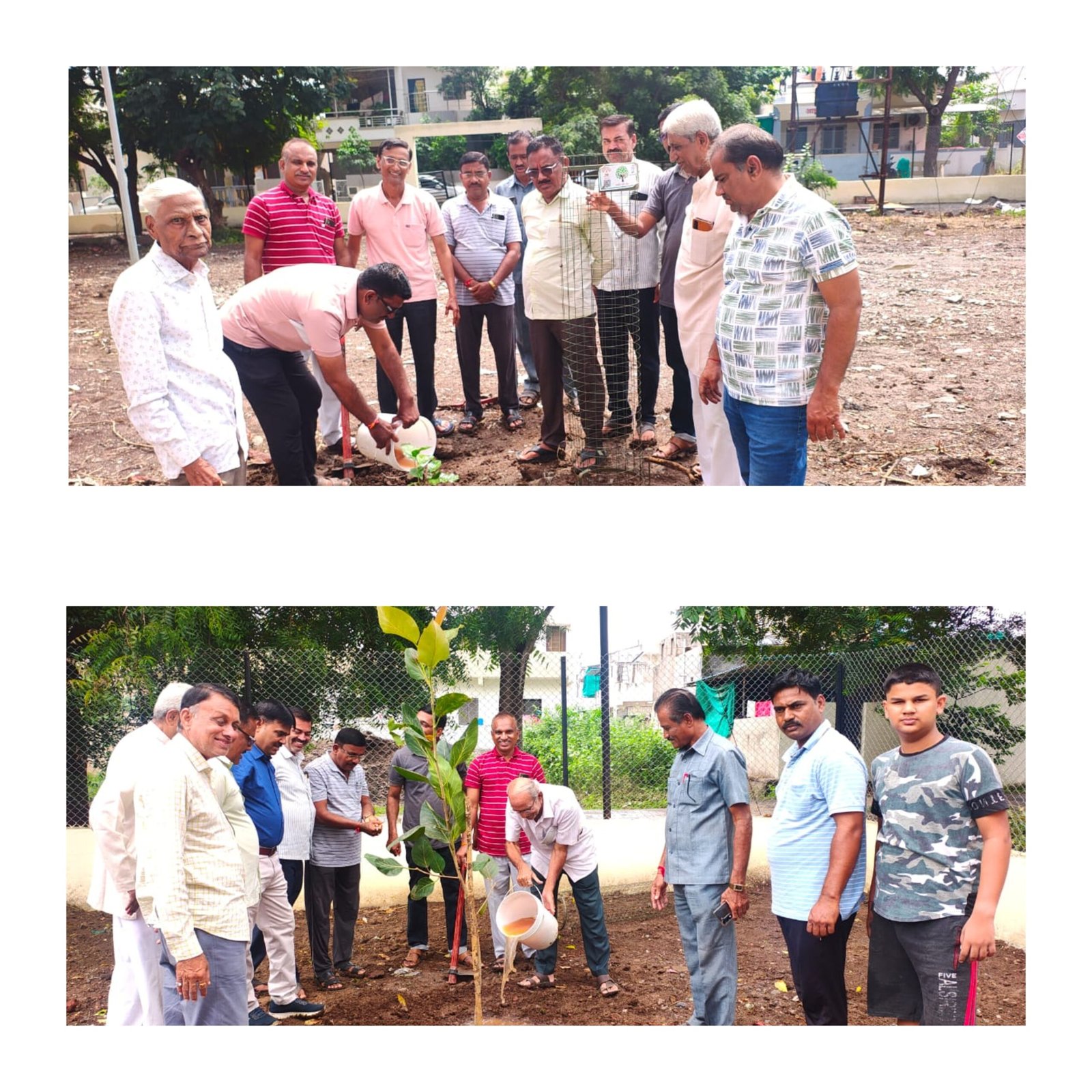 “वाढदिवस साजरा करण्याचा अनोखा उपक्रम – कृषी पर्यवेक्षक निलेश पाटील यांच्या वाढदिवसानिमित्त भालेराव नगरात वड-बेल वृक्षारोपण”