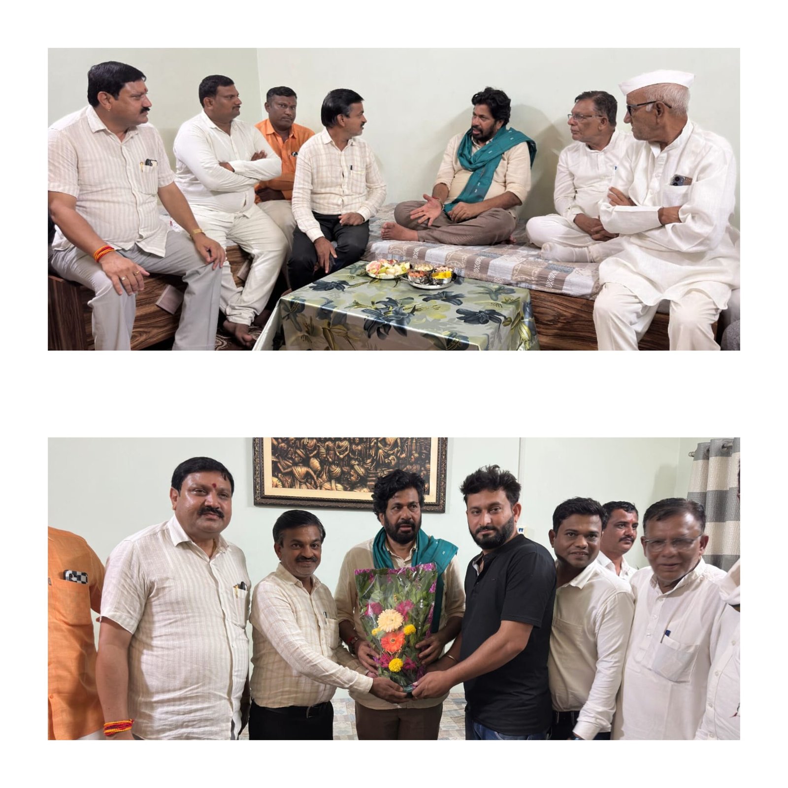 अमळनेर येथे बच्चूभाऊ कडू व डॉ. योगेश महाजन यांची हितगुज बैठक – शैक्षणिक, सामाजिक व राजकीय प्रश्नांवर चर्चा