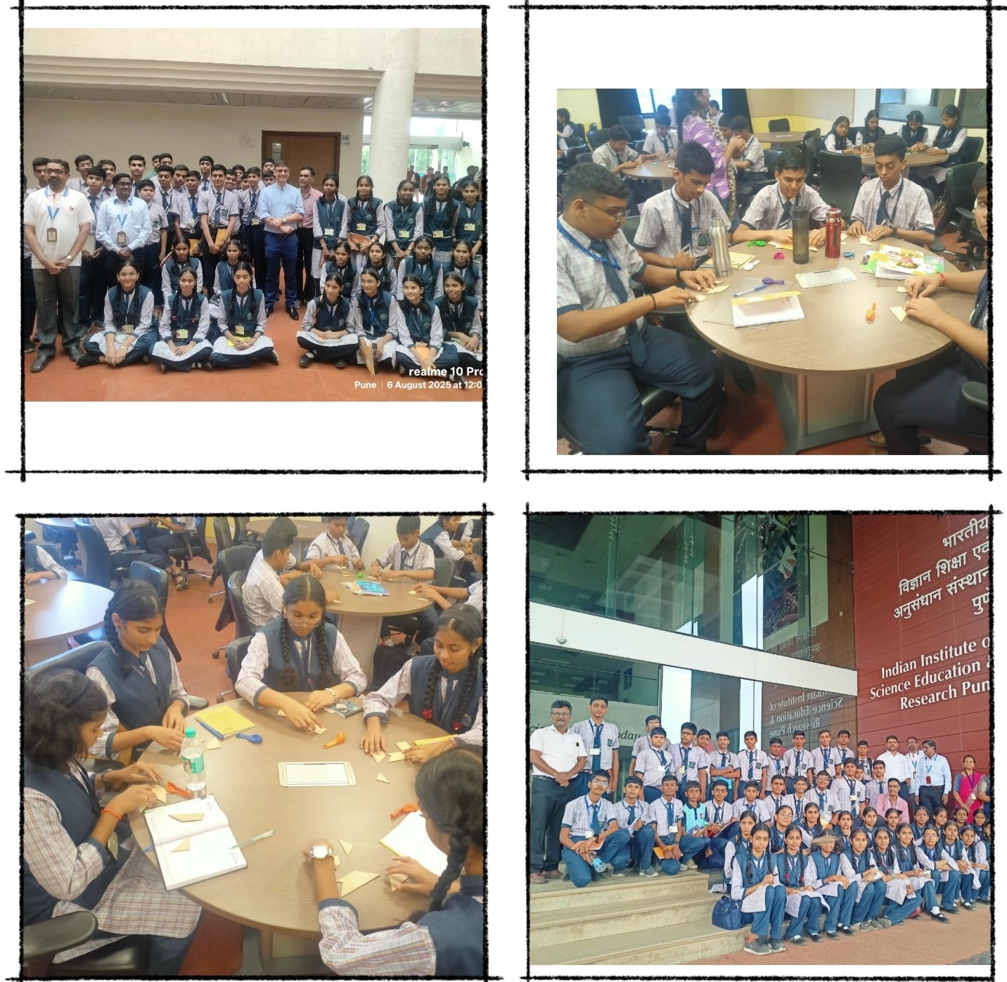 ज्ञान, तंत्रज्ञान आणि अध्यात्माचा संगम – ए.टी. झांबरे विद्यालयाची प्रेरणादायी क्षेत्रभेट!