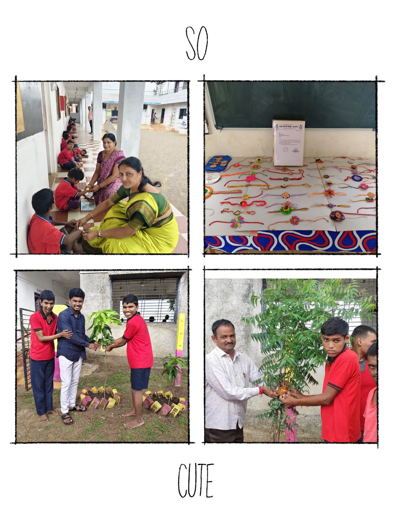 मायेच्या धाग्यांनी जोडलेली हृदये – अमळनेरच्या चिमुकल्यांकडून विशेष दिव्यांग विद्यार्थ्यांसाठी अनोखी राखी भेट”