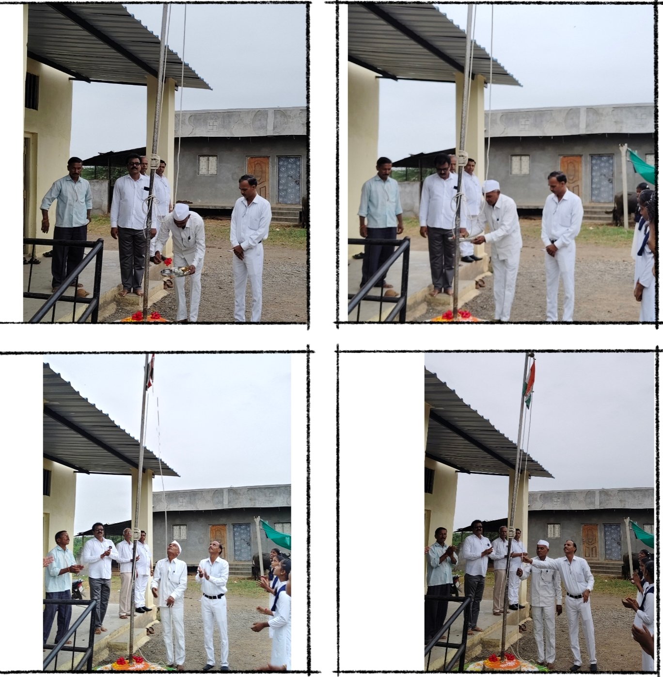 देवगाव-देवळीमध्ये देशभक्तीच्या उत्साहात स्वातंत्र्य दिन साजरा – महात्मा फुले हायस्कूलच्या पटांगणात ऐतिहासिक सोहळा