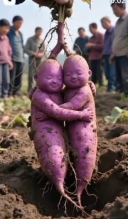 निसर्गाची अद्भुत किमया – ग्रामीण भागातील शेतातून उमटली देवमूर्तीची झलक