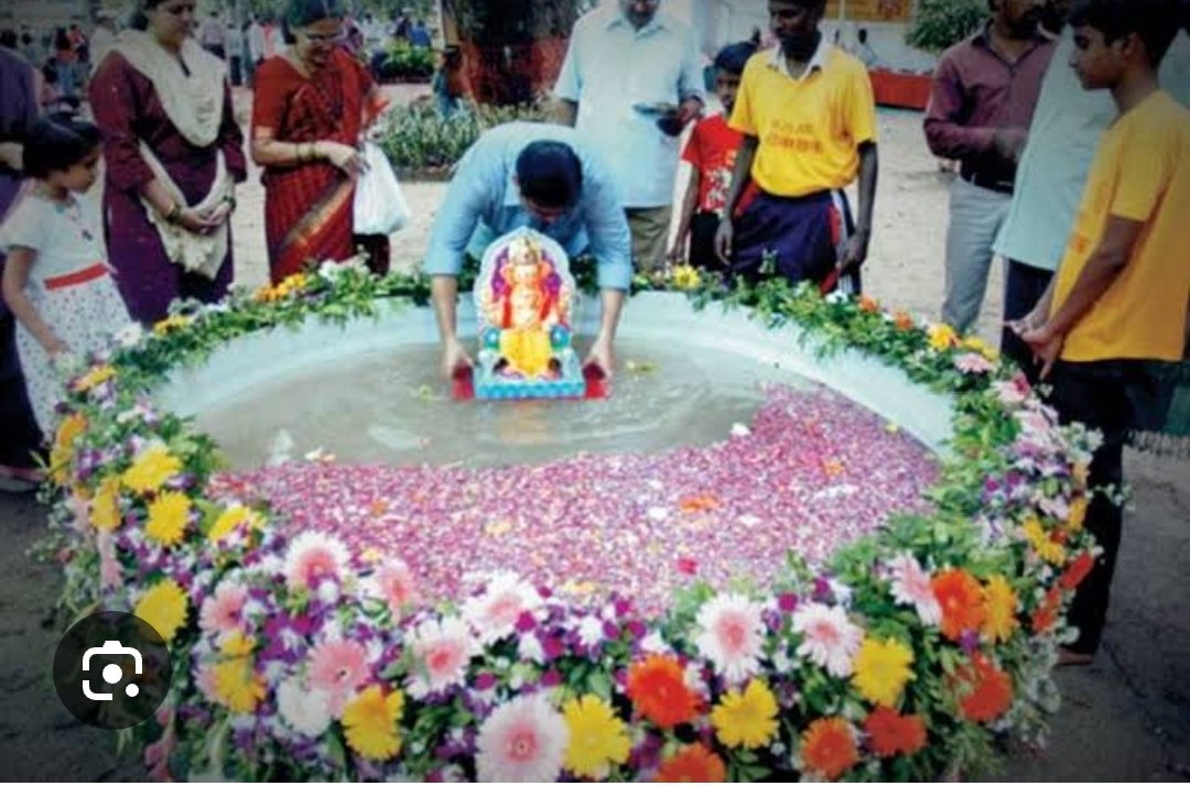 गणपती विसर्जनासाठी धरणगाव शहरात विशेष व्यवस्था !…,  विसर्जन तलाव व मूर्ती संकलन केंद्र स्थापन : रामनिवास झवर [ मुख्याधिकारी ]