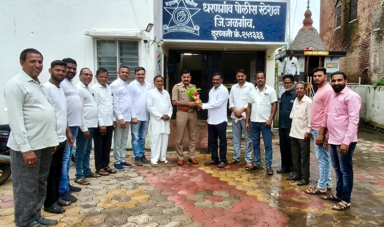 पोलीस निरीक्षक सुनील पवारांना राष्ट्रवादी शप पक्षाकडून शुभेच्छा…