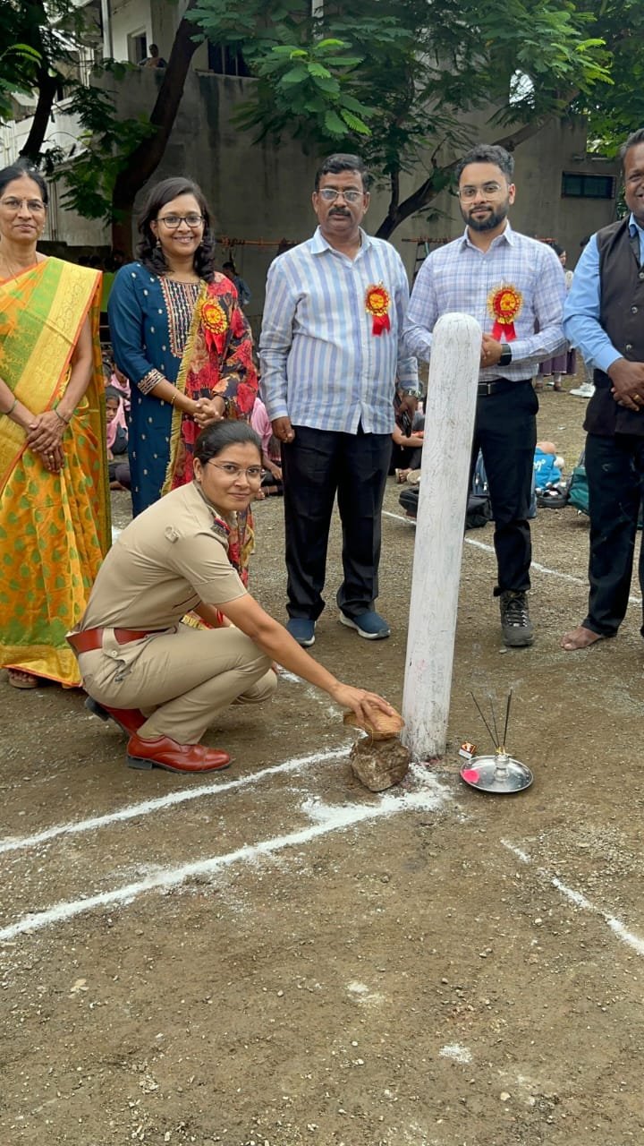 शालेय मुलींनच्या खो-खो स्पर्धा उत्साह संपन्न. (रा,धो. माध्यमिक विद्यालय, पंडित नेहरू माध्यमिक विद्यालय. गंगाधर सांडू विद्यालयाचे संघ विजयी
