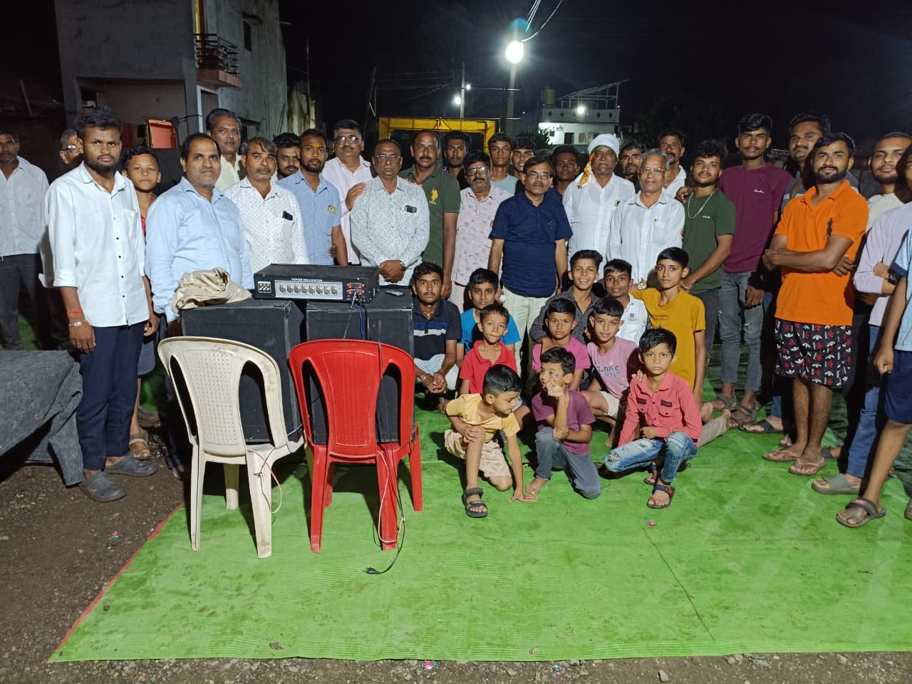 नवरात्री निमित्त ‘उलटी फिटिंग’ कार्यक्रमातून मंगरुळ (चोपडा) येथे समाज प्रबोधन.