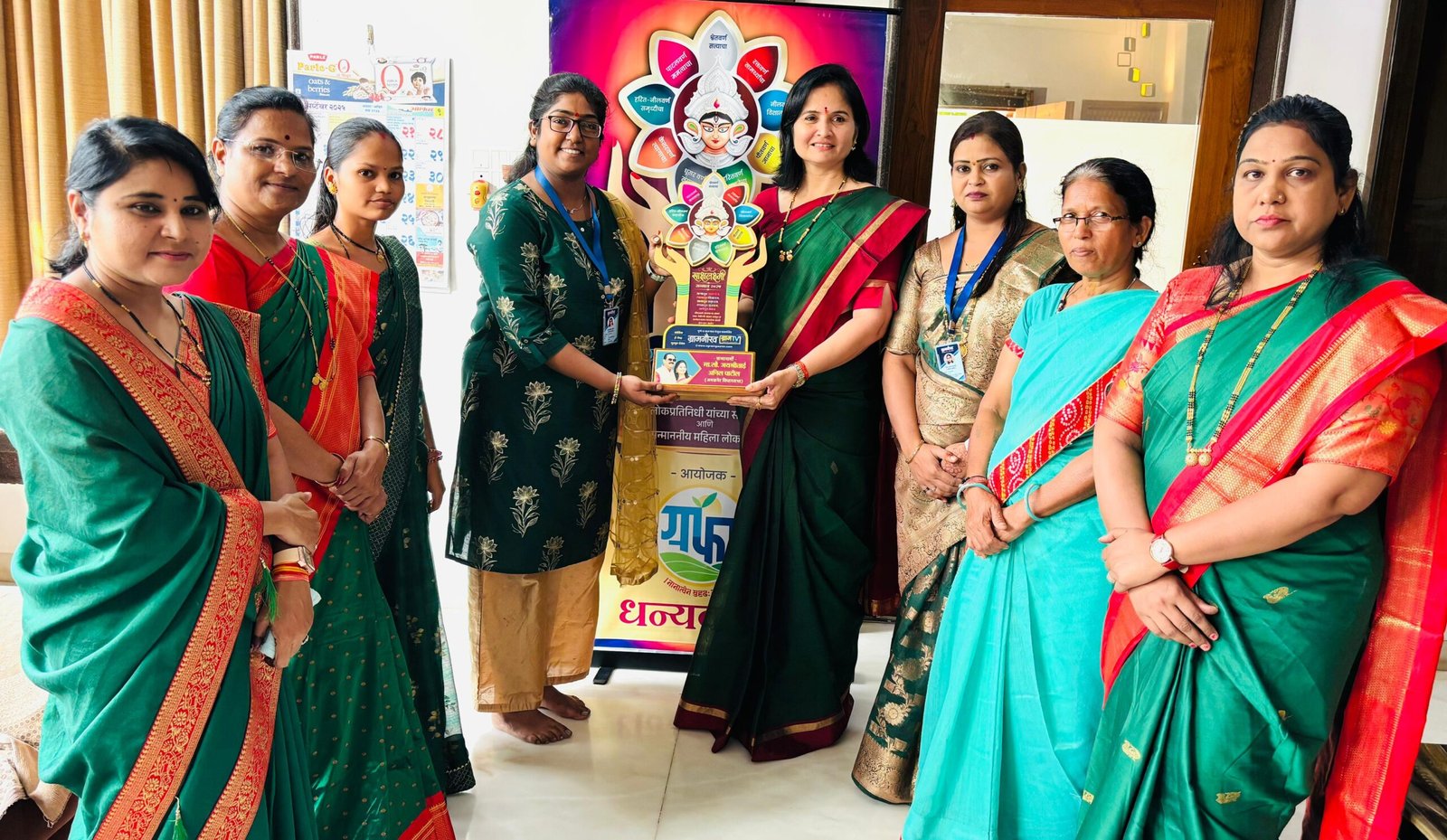 ग्रामगौरव फाऊंडेशन च्या माध्यमातून कौतुकाची थाप ,  हा सन्मान नसून नवीन विचारांना चालना – सौ.जयश्रीताई पाटील