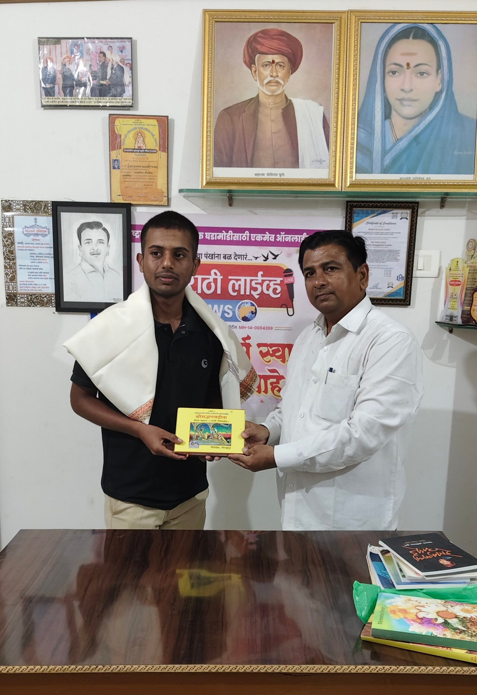 विद्यार्थ्याचा कष्टमय प्रवास शिक्षकाच्या अभिमानाचा क्षण ठरला…