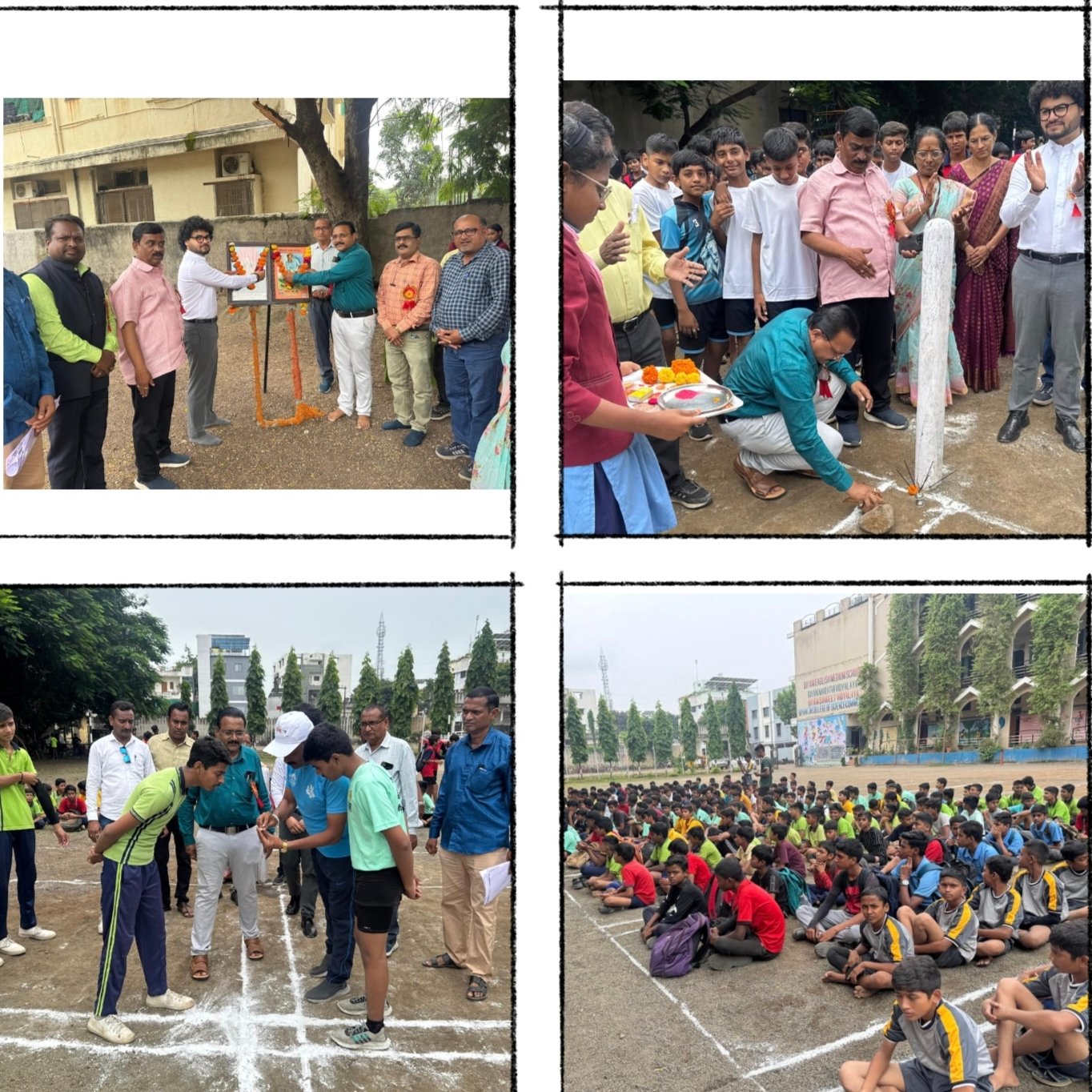 खेळाडू वृत्तीने खेळा, विजय तुमचाच – तालुकास्तरीय खो-खो स्पर्धेत संदेश