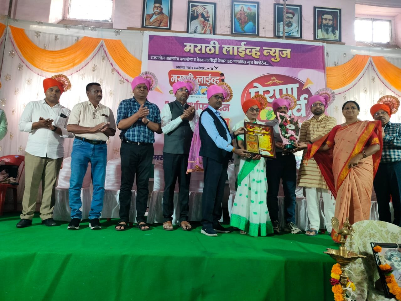 ज्ञान, समाजसेवा आणि सृजनशीलतेला प्रेरणास्त्रोत अनुपमा जाधव यांना प्रेरणा पर्व पुरस्कार सोहळा सन्मान कर्तृत्वाचा प्रदान!  ,मराठी लाईव्ह न्यूज , महाराष्ट्र राज्य, सहाव्या वर्धापन दिनानिमित्त सन्मान कर्तृत्वाचा २०२५ सन्मानित 