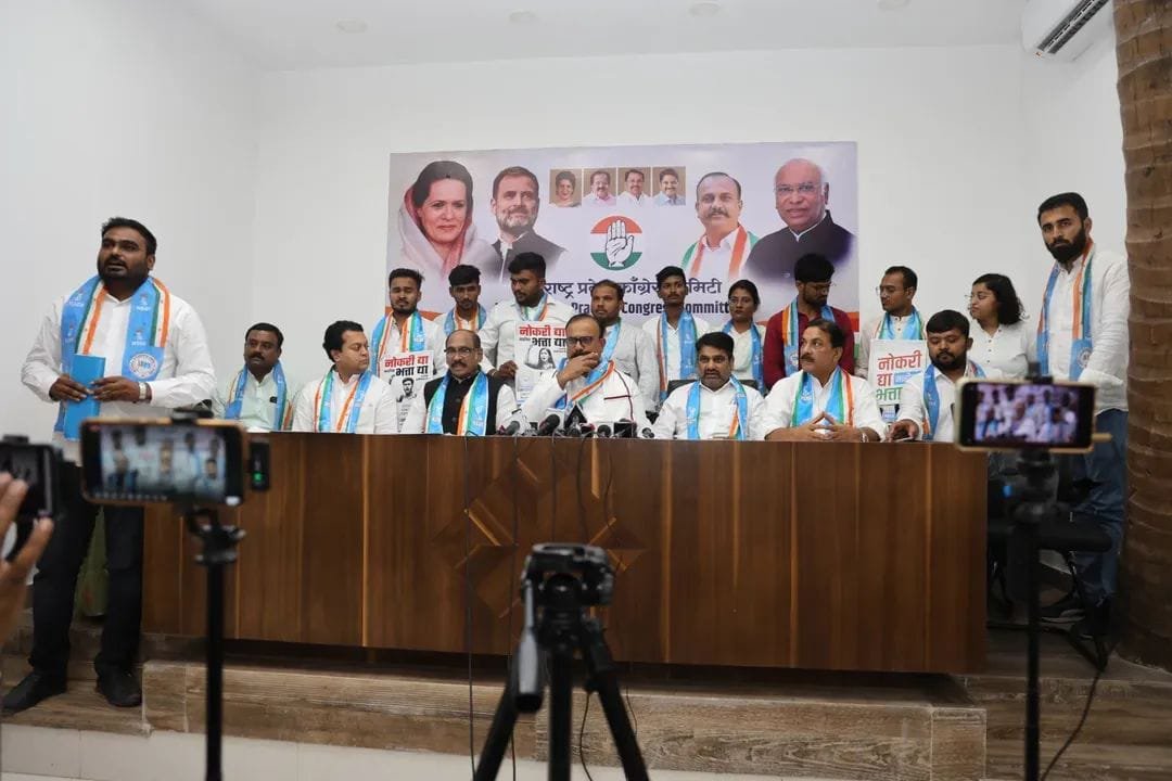 नोकरी द्या नाहीतर भत्ता द्या — अन्यथा राजीनामा द्या!”  NSUI तर्फे बेरोजगारीविरोधी राज्यव्यापी आंदोलनाची सुरूवात!