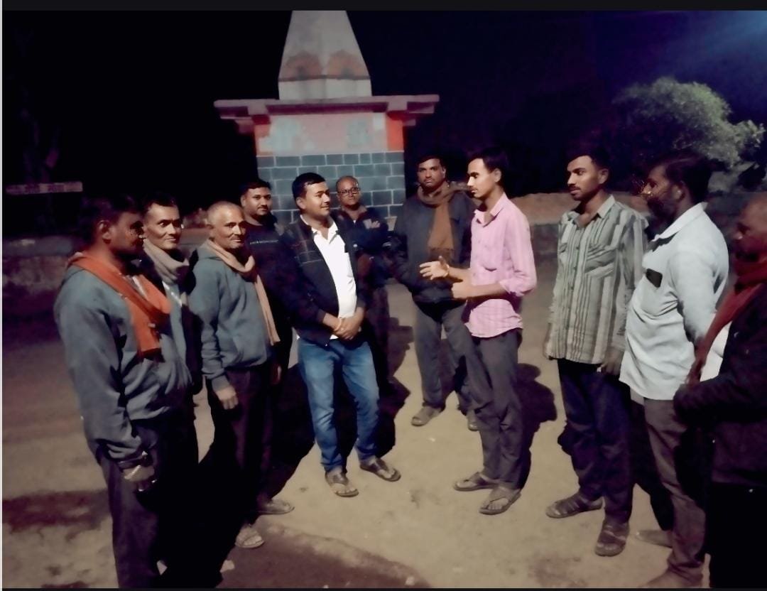 निसर्डी धरण दुरवस्थेवर ग्रामस्थांची नाराजी! गटातील विकासाअभावी उमेदवार दिपक पाटील वाघोदेकर यांच्याशी थेट चर्चा