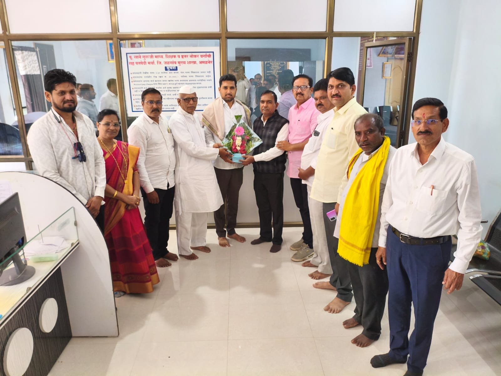 साने गुरुजी शिक्षक व शिक्षकेतर पतपेढी संचालकपदी रोहित तेले बिनविरोध निवड