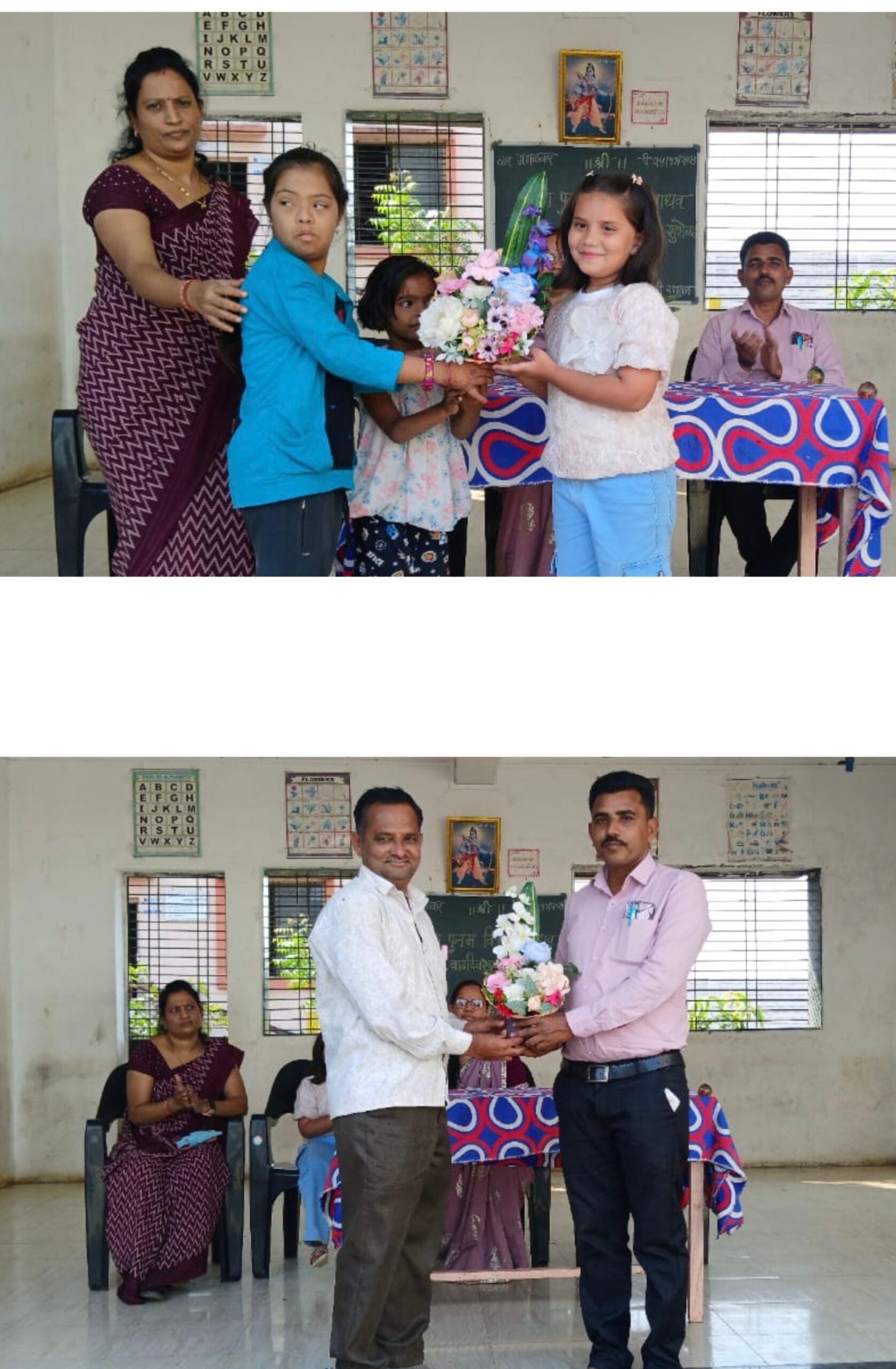 दिव्यांग विद्यार्थ्यांसाठी पुनम जाधव यांचा वाढदिवस साजरा – किराणा व खाऊ वाटप