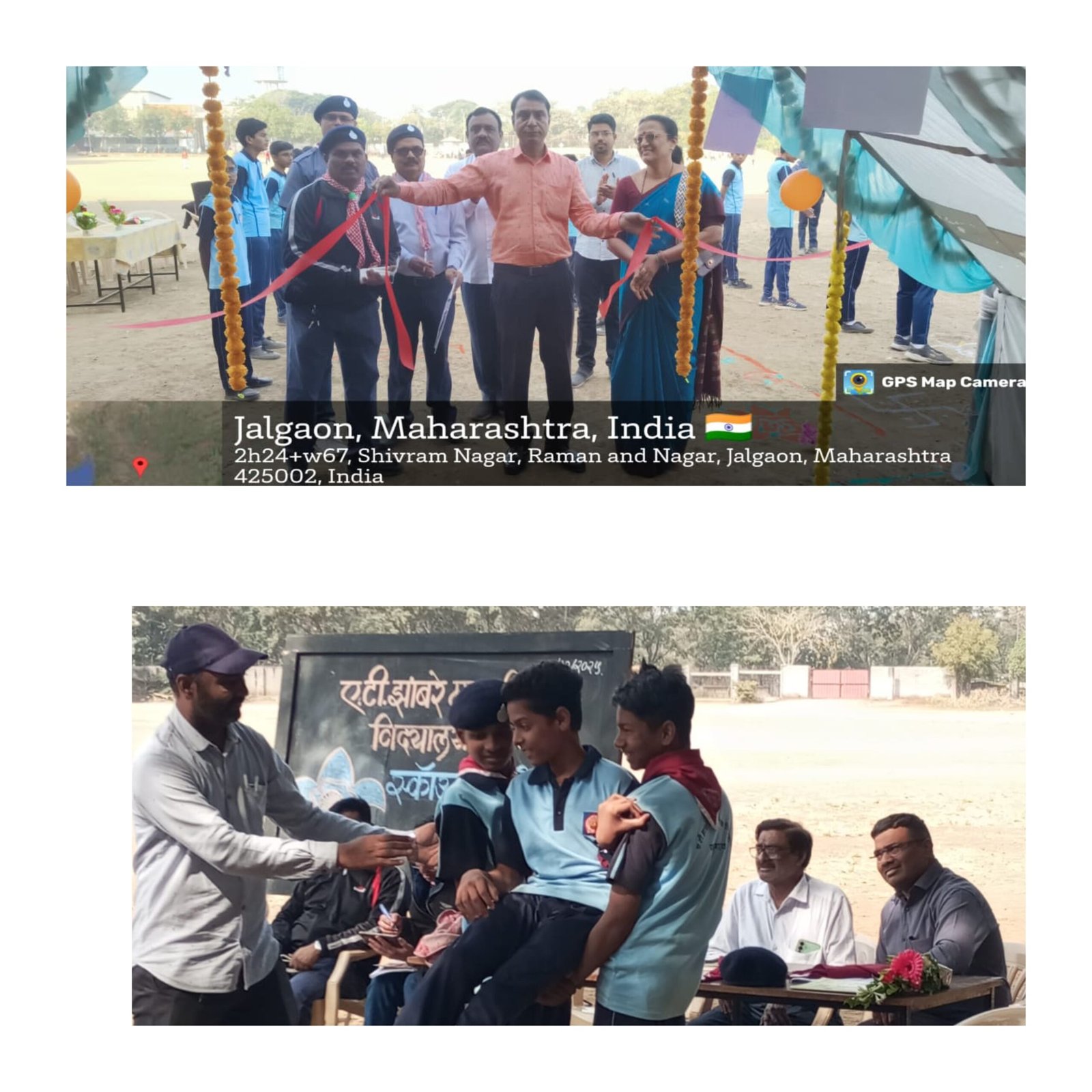 स्काऊट-गाईड एकदिवसीय प्रशिक्षण शिबिरातून विद्यार्थ्यांमध्ये शिस्त, नेतृत्त्व आणि सेवा भावनेची वाढ