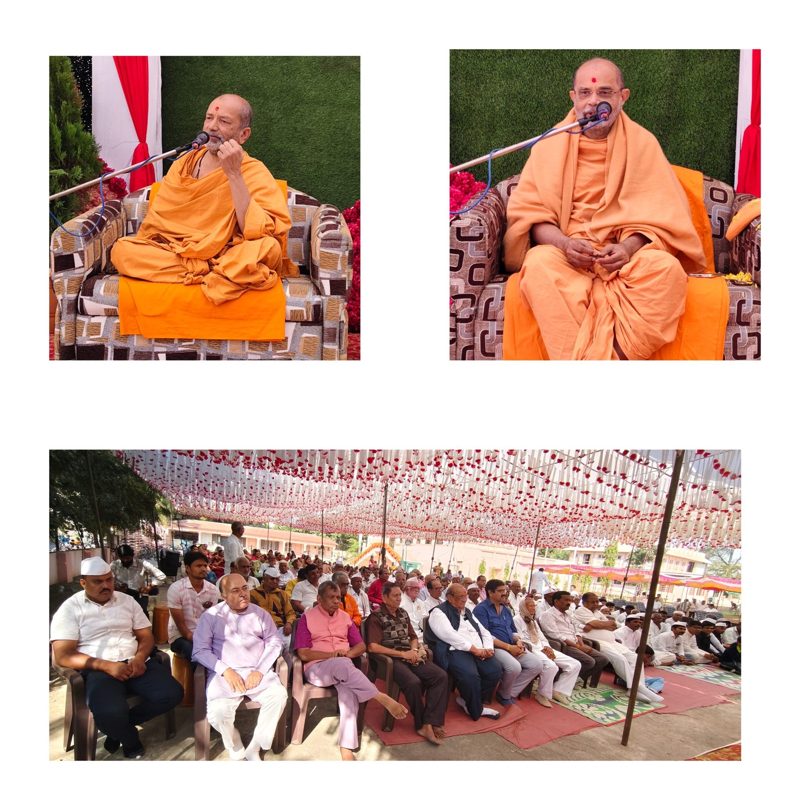 परमपूज्य प्रमुख स्वामीजी महाराज अमळनेर आगमन सुवर्णमहोत्सव व स्वामीनारायण मंदिर वर्धापन दिन उत्साहात साजरा   अभिषेक, महायज्ञ, शोभायात्रेसह दोन दिवसीय धार्मिक सोहळा; हजारो भाविकांची उपस्थिती