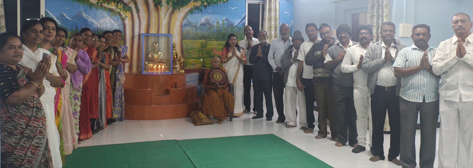 जळगावला ४ जानेवारीला प्रथमच येणार १२० बौद्ध भिक्खुनी , अजिंठा हौसिंग सोसायटी मध्ये होणार धममदेसना