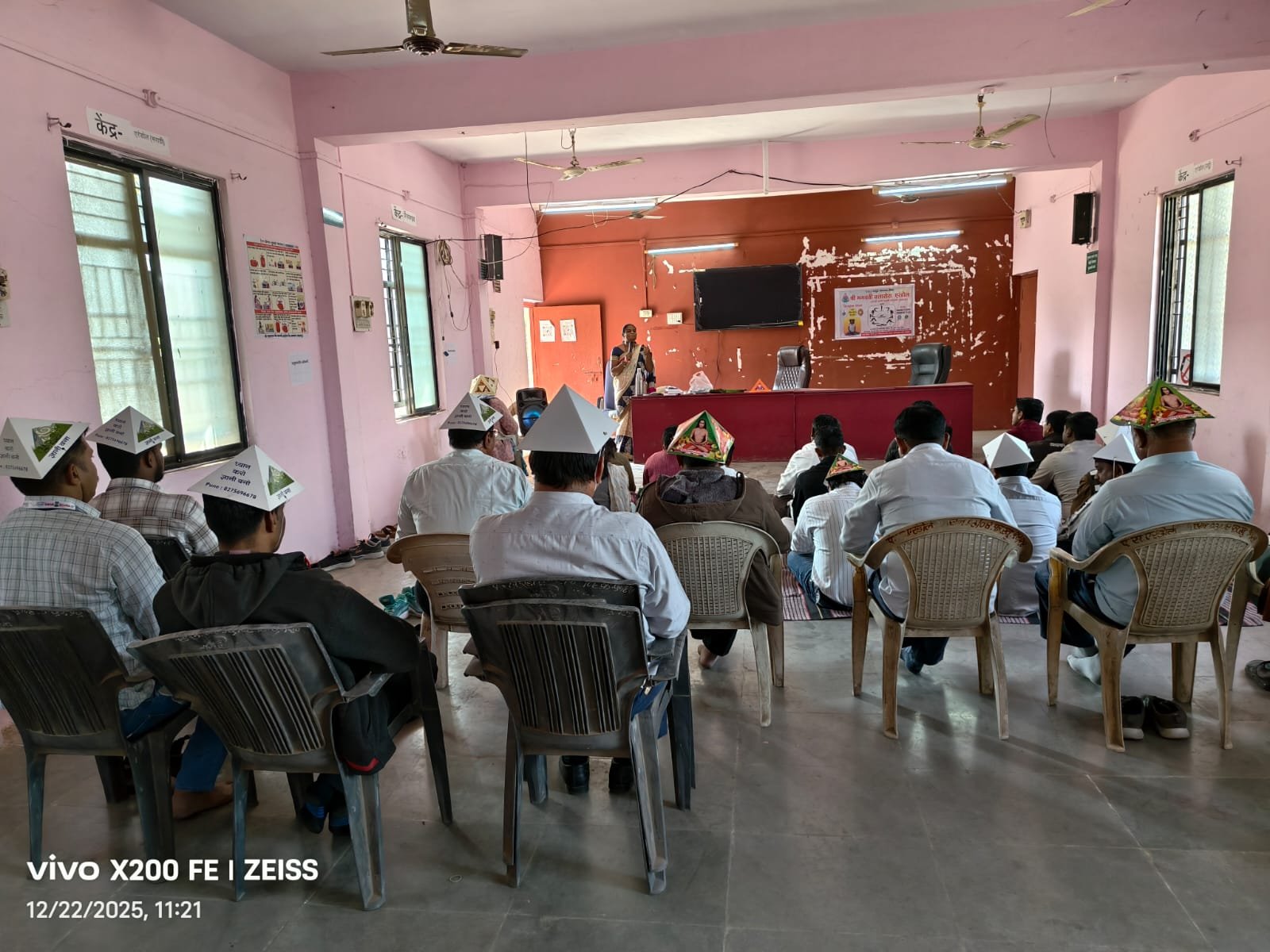 पंचायत समिती एरंडोल येथे निशुल्क पिरॅमिड धानाचे आयोजन*