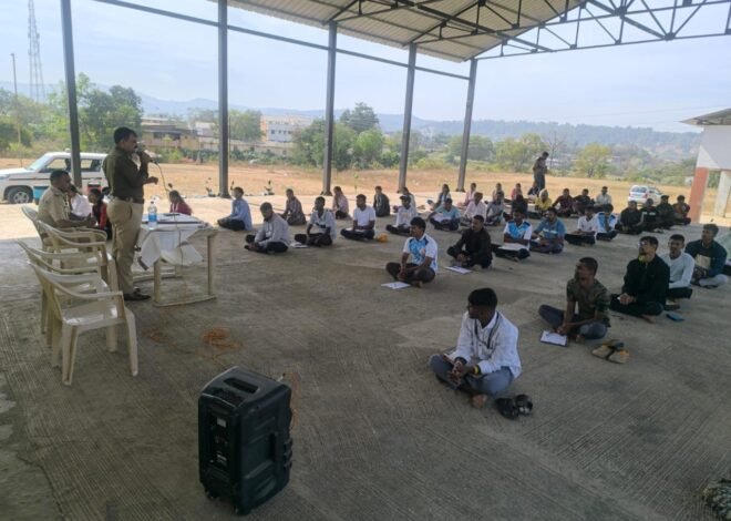 ग्रामीण तरुणांसाठी पोलीस भरती लेखी परीक्षेचा सराव  नाशिक ग्रामीण पोलीस दलाचा प्रेरणादायी उपक्रम