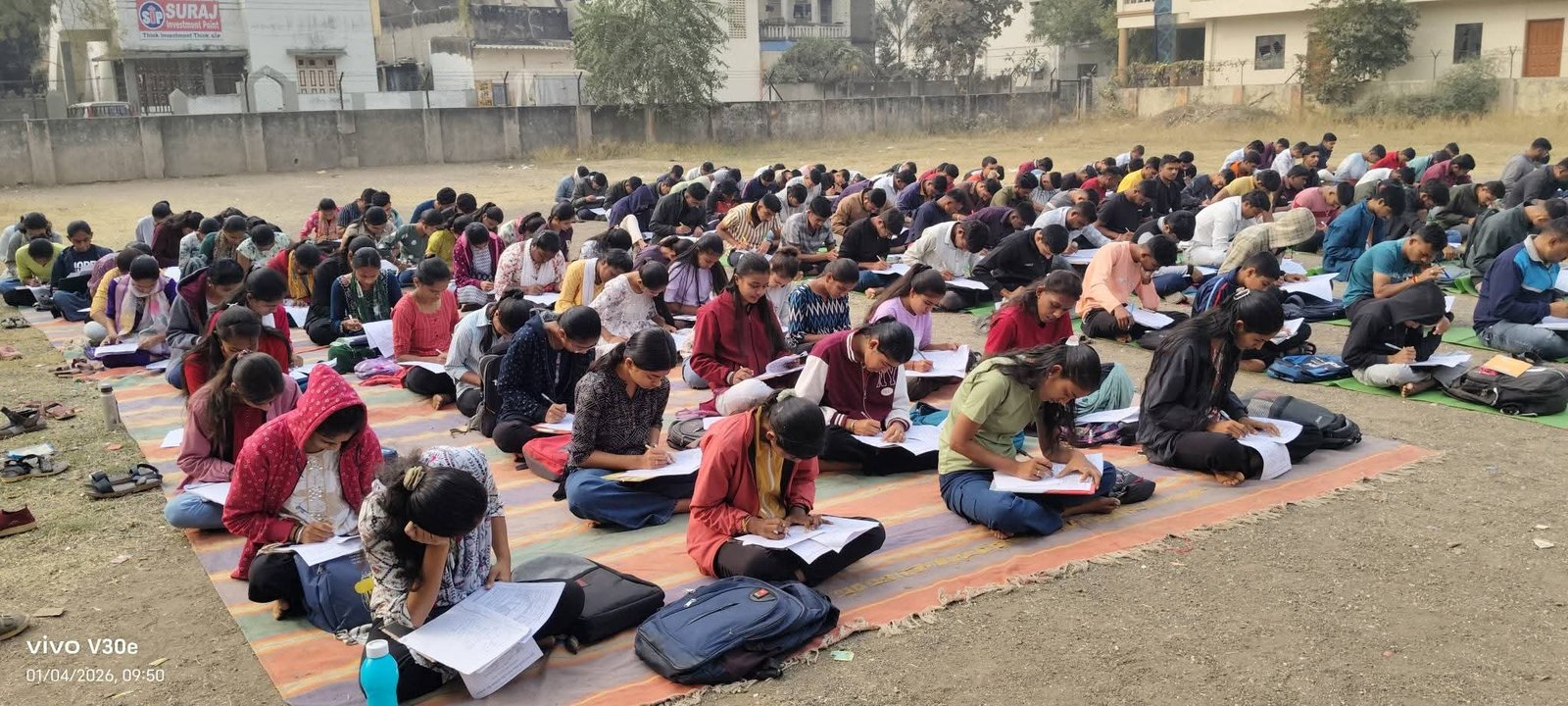 विद्यार्थ्यांच्या स्वप्नांना दिशा देणारे साने गुरुजी स्पर्धा परीक्षा केंद्र  पोलीस भरती मोफत टेस्ट सिरीजला तालुक्यातून उत्स्फूर्त प्रतिसाद
