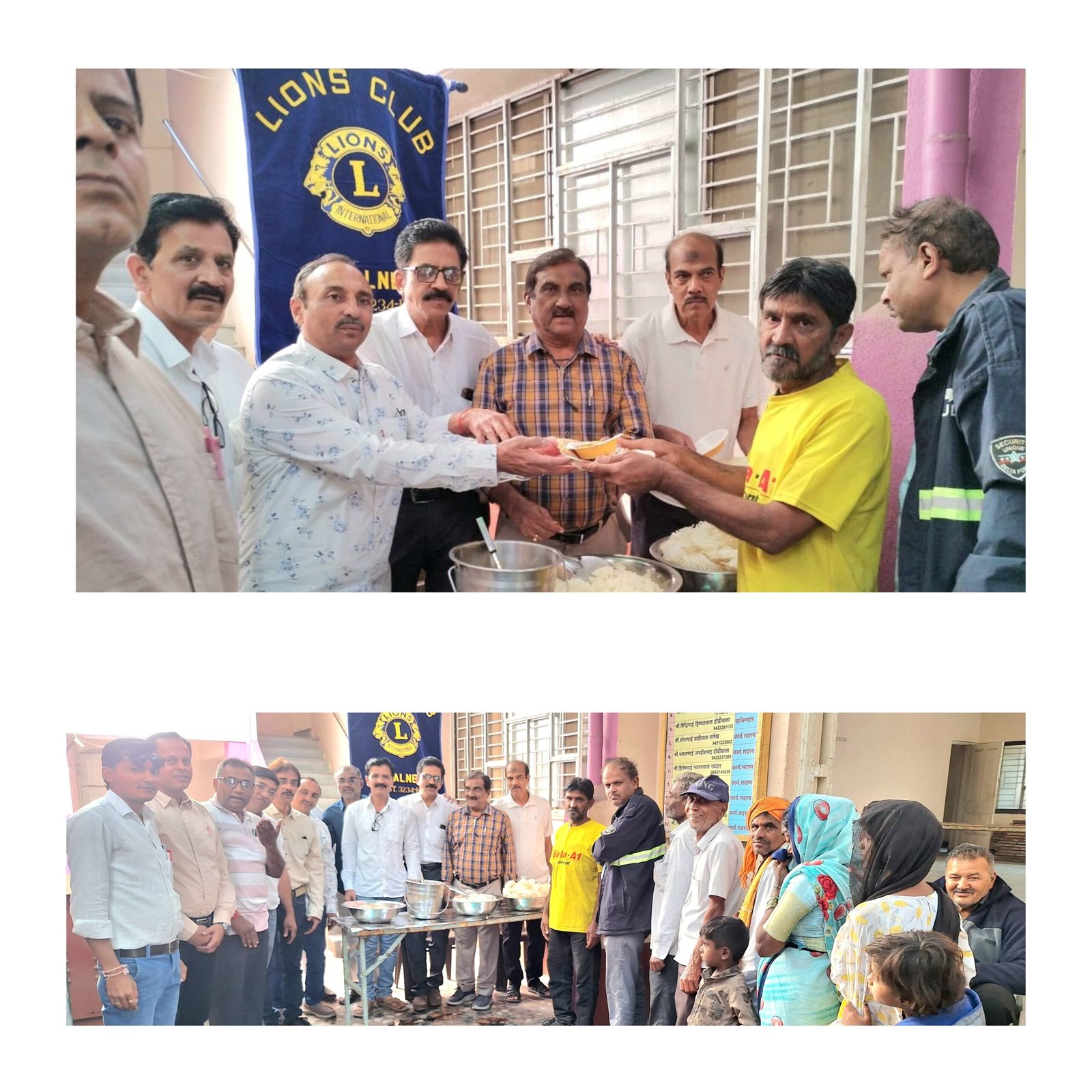 मकरसंक्रांतीला माणुसकीचा गोडवा – लायन्स क्लबतर्फे ‘हंगर विक’ अंतर्गत अन्नदान