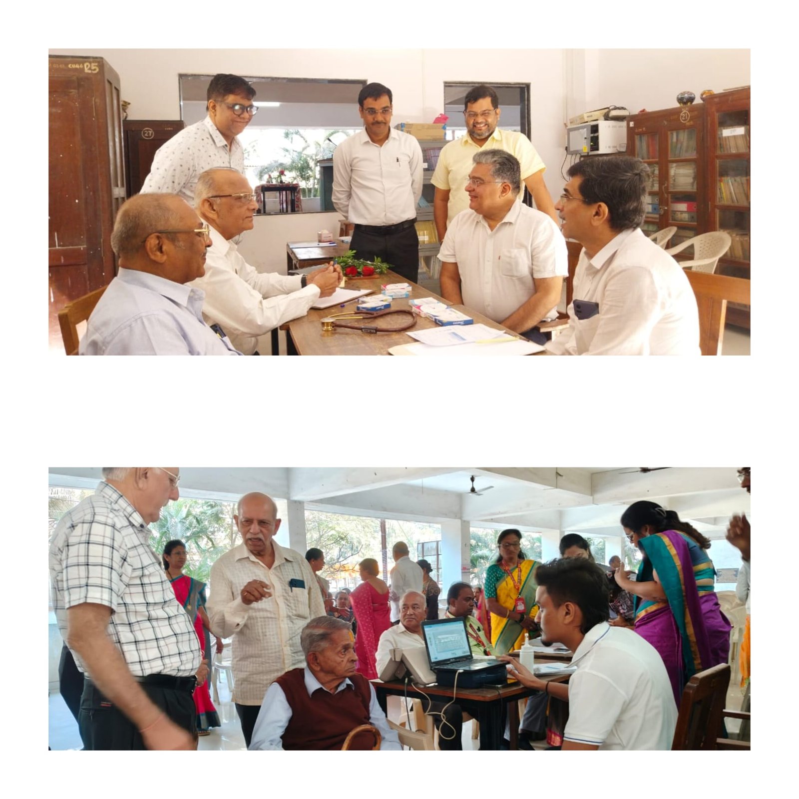 शताब्दी वर्षानिमित्त के. एल. पोंदा हायस्कूल, डहाणू येथे शिक्षकांसाठी BMD आरोग्य तपासणी शिबिर