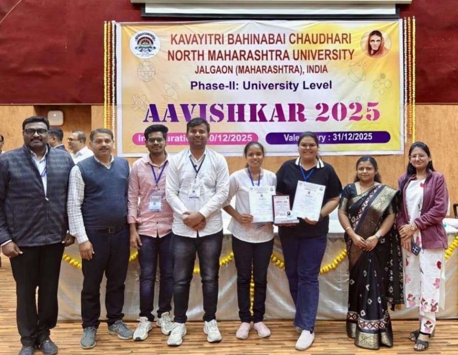 प्रताप महाविद्यालयातील सूक्ष्मजीवशास्त्र विषयाच्या विद्यार्थिनींचे अविष्कार स्पर्धेत घवघवीत यश*