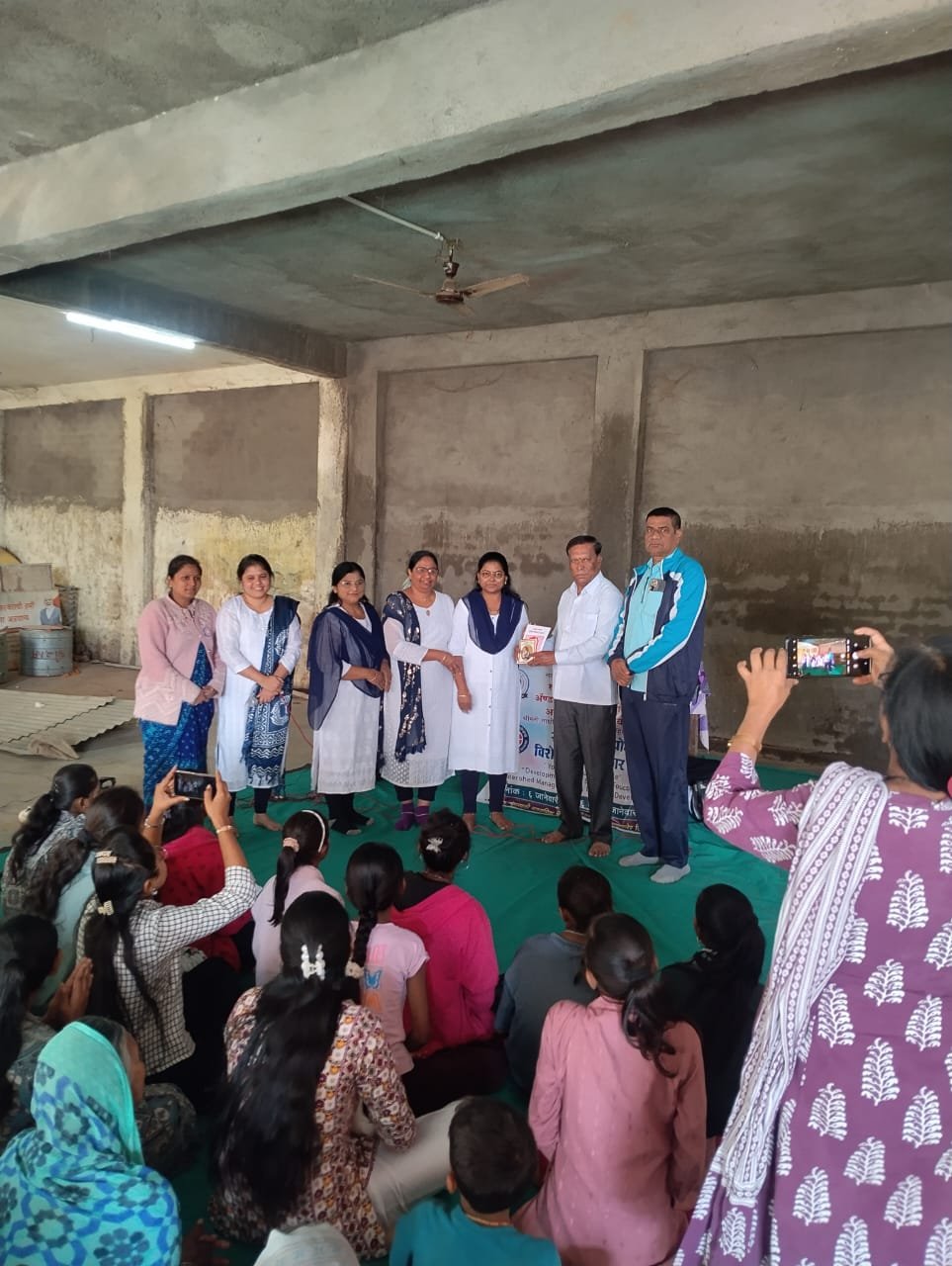 सडावण गावात संविधानाचा लोकजागर या उपक्रमाचे उत्साहात आयोजन!!!