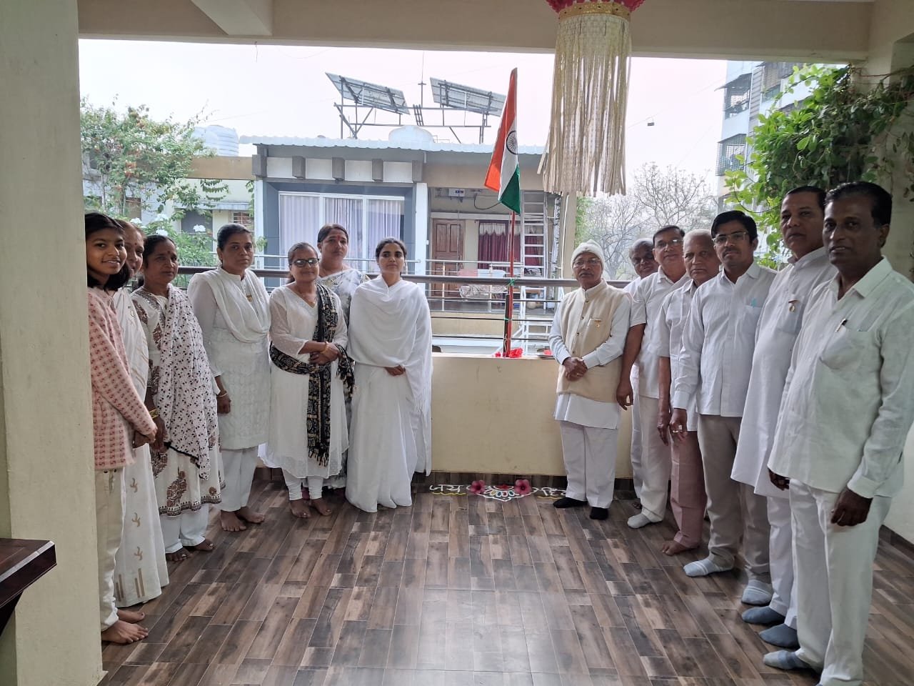 आध्यात्मिक ऊर्जेत देशभक्तीचा जागर — ब्रह्माकुमारीज तर्फे फरांदे पार्क, नांदेड येथे 77 वा प्रजासत्ताक दिन उत्साहात साजरा