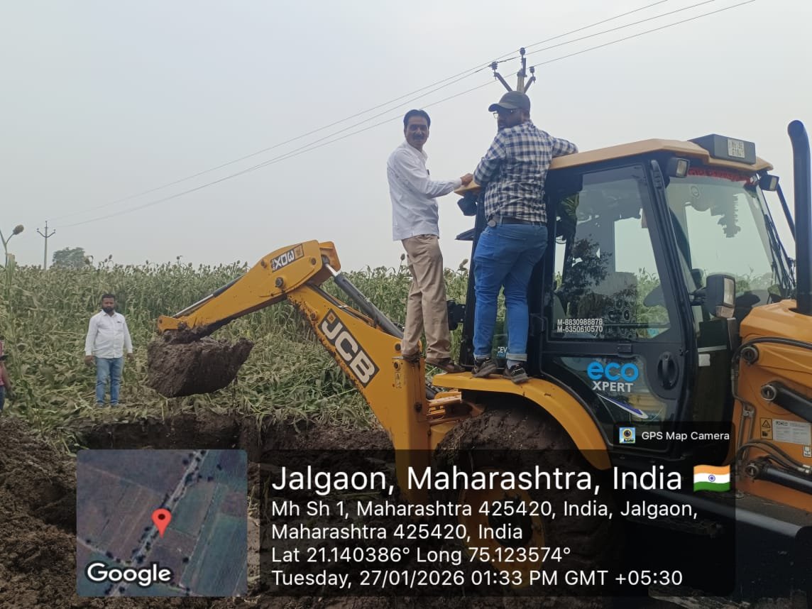 जळोद–गांधली मुख्य पाईपलाईन फुटली; अमळनेरचा पाणीपुरवठा ठप्प