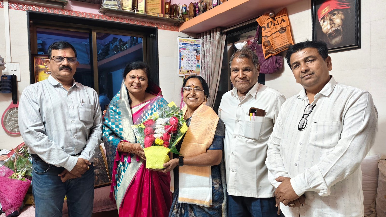 चौथ्यांदा मिळालेला विश्वास, कर्तृत्वाचा गौरव : वसुंधराताई लांडगे यांचा भावनिक ‘हृदय सत्कार’