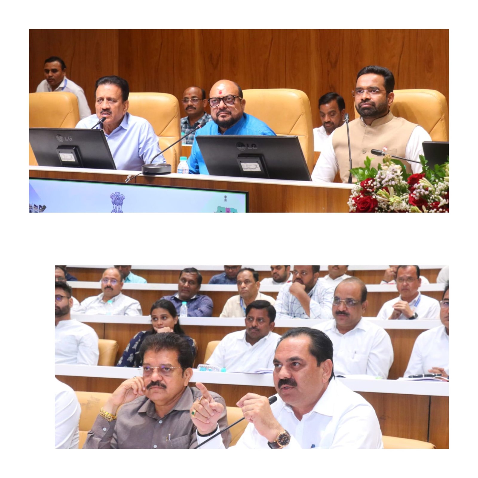 जिल्हा नियोजन समितीच्या बैठकीत पुढील वर्षासाठी* *७५१ कोटी ७० लक्ष रुपयांच्या जिल्हयाच्या प्रारूप आराखड्यास मंजुरी*  *पालकमंत्री यांनी घेतला चालू आर्थिक वर्षातील* *८३४ कोटी ६२ लक्ष निधीच्या कामांचा आढावा*