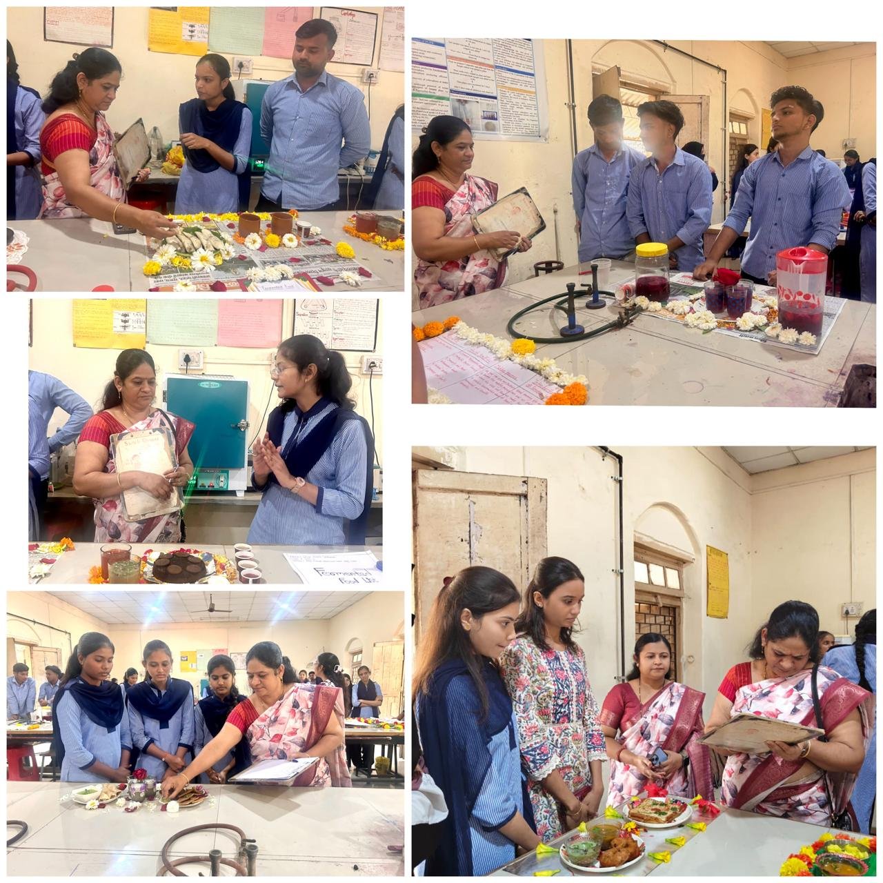 प्रताप महाविद्यालयात अंबवलेले अन्न महोत्सव उत्साहात साजरा*. ————————————- ● सूक्ष्मजीवशास्त्र विभागाचे उपक्रम ● ३५ विद्यार्थ्यांचा उत्स्फूर्तपणे सहभाग