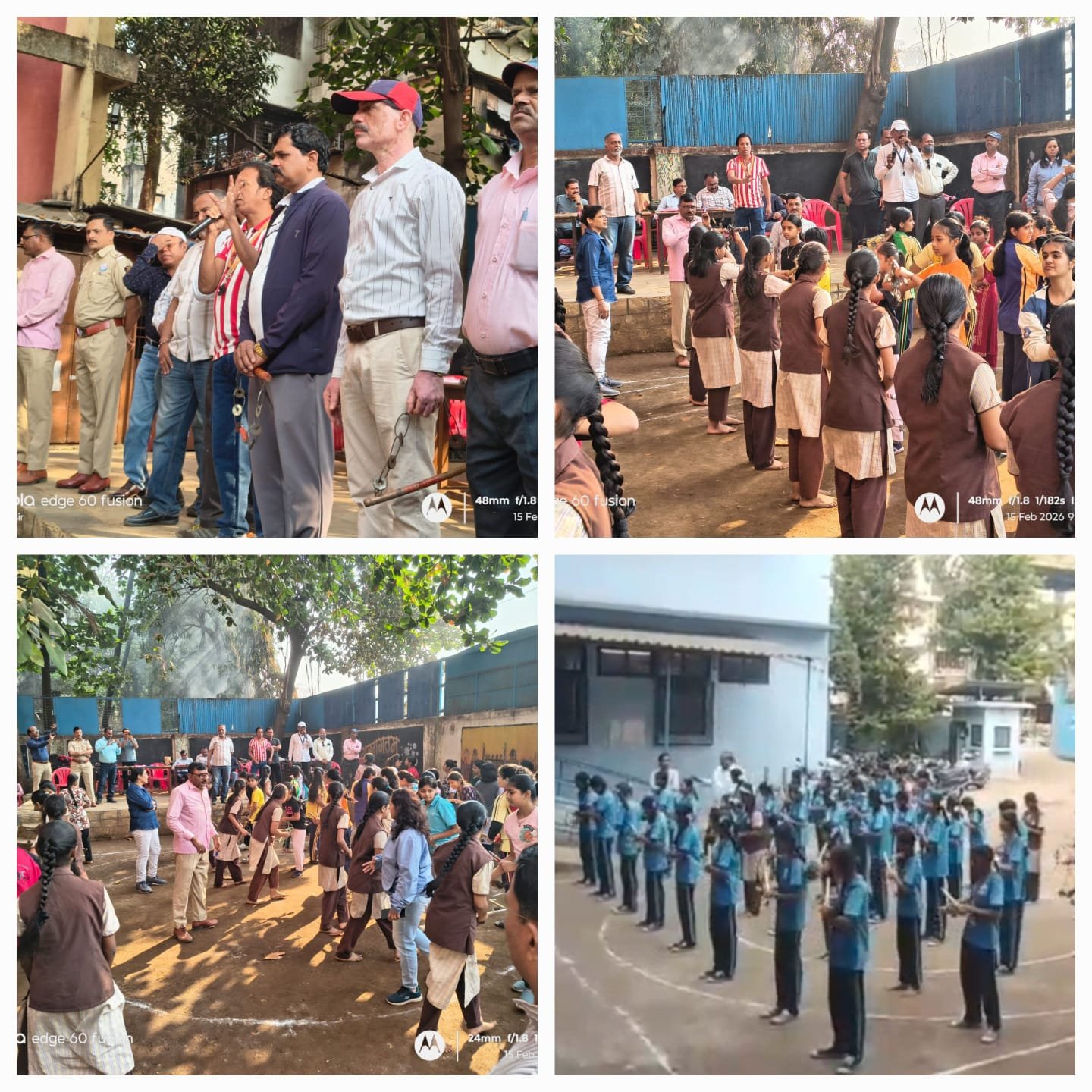 डोंबिवलीकर एक सांस्कृतिक परिवार व कल्याण डोंबिवली स्पोर्टस् फोरमच्या संयुक्त विद्यमाने “नारी शक्ती एकता” जागतिक लेझीम उपक्रमांचे आयोजन.