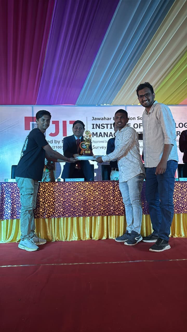 राष्ट्रीय स्तरावरील “proJIT–2026 – राष्ट्रीय प्रकल्प स्पर्धा व प्रदर्शन” मध्ये आय.एम.आर.डी.च्या विद्यार्थ्याचे दैदिप्यमान यश