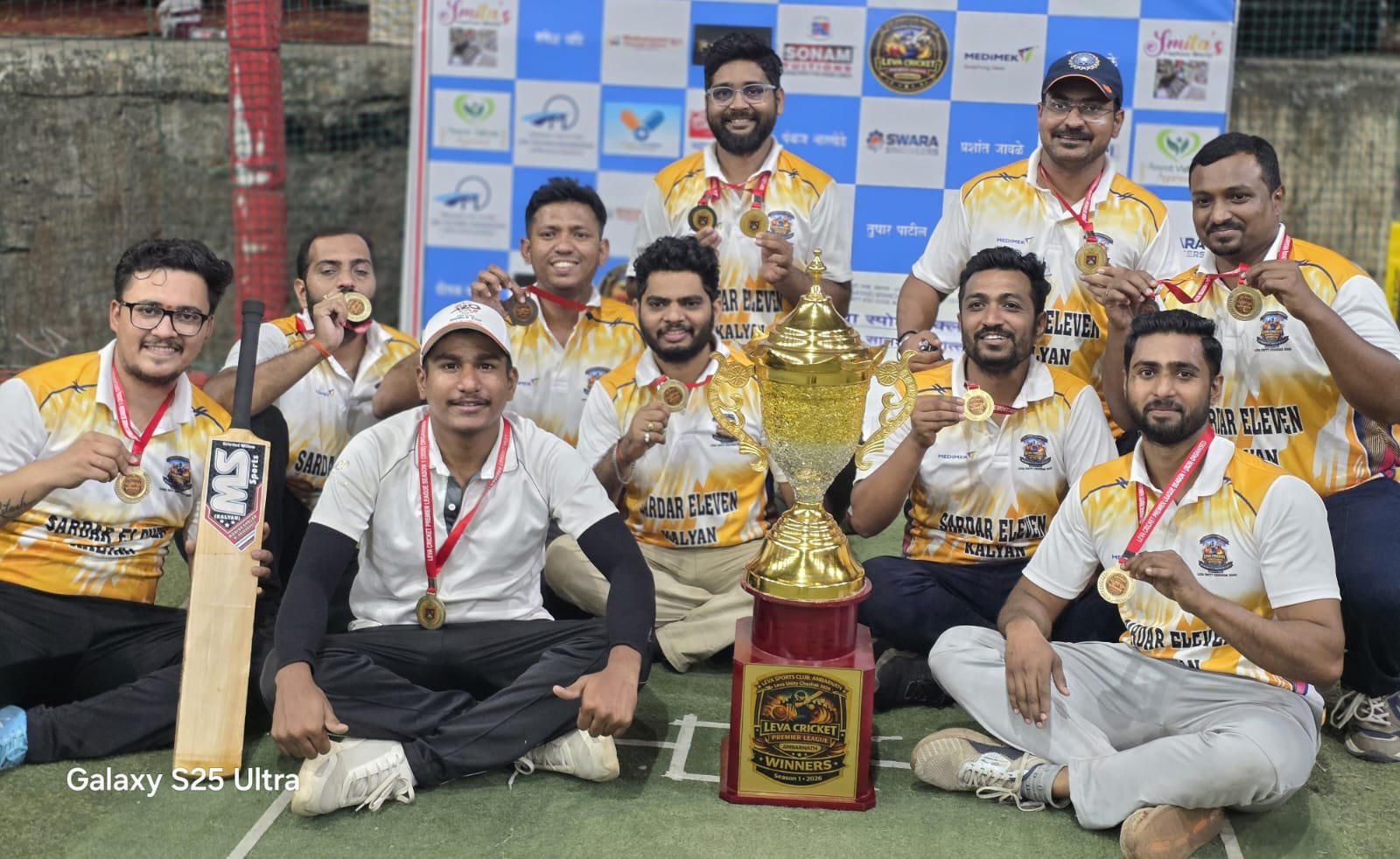 लेवा प्रीमियम लीगमध्ये ‘सरदार इलेव्हन’चा दणदणीत विजय