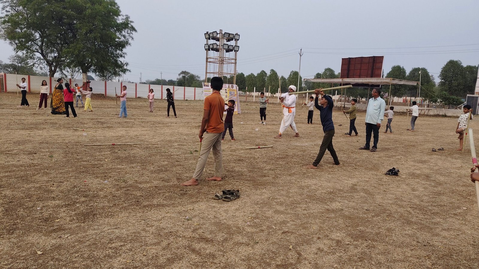 अष्टविनायक नगरात भव्य शिवजन्मोत्सव सोहळा; मोफत लाठी-काठी प्रशिक्षणाला उत्स्फूर्त प्रतिसाद