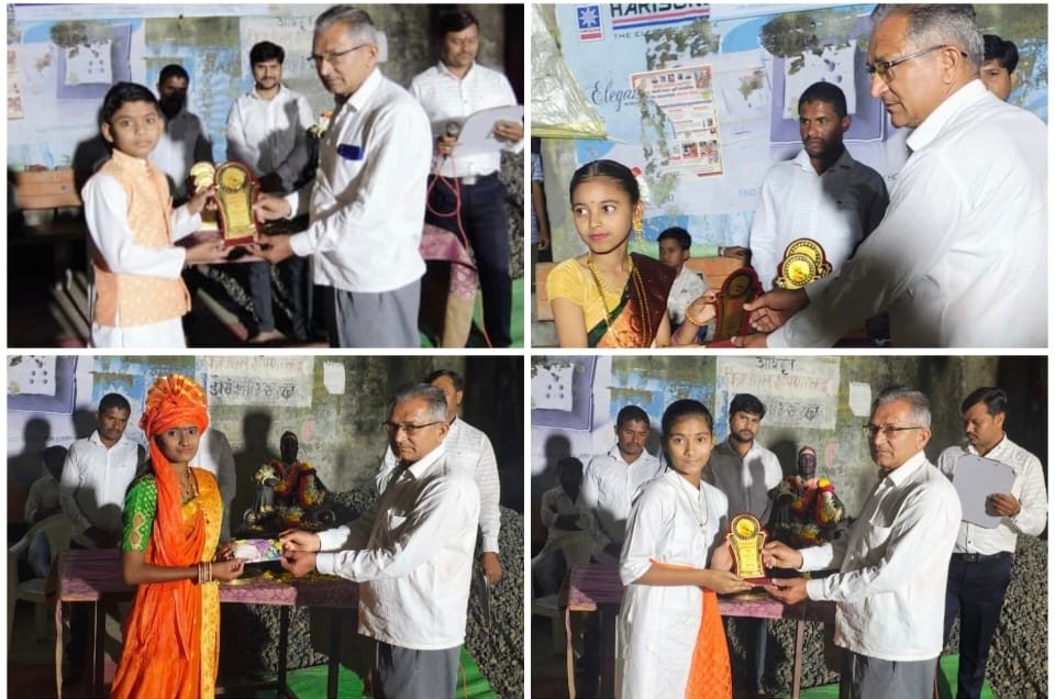 विटनेरमध्ये शिवजयंतीनिमित्त ११ वी वक्तृत्व स्पर्धा उत्साहात; पंचक्रोशीसाठी ‘शिवसप्ताह’चा संकल्प 